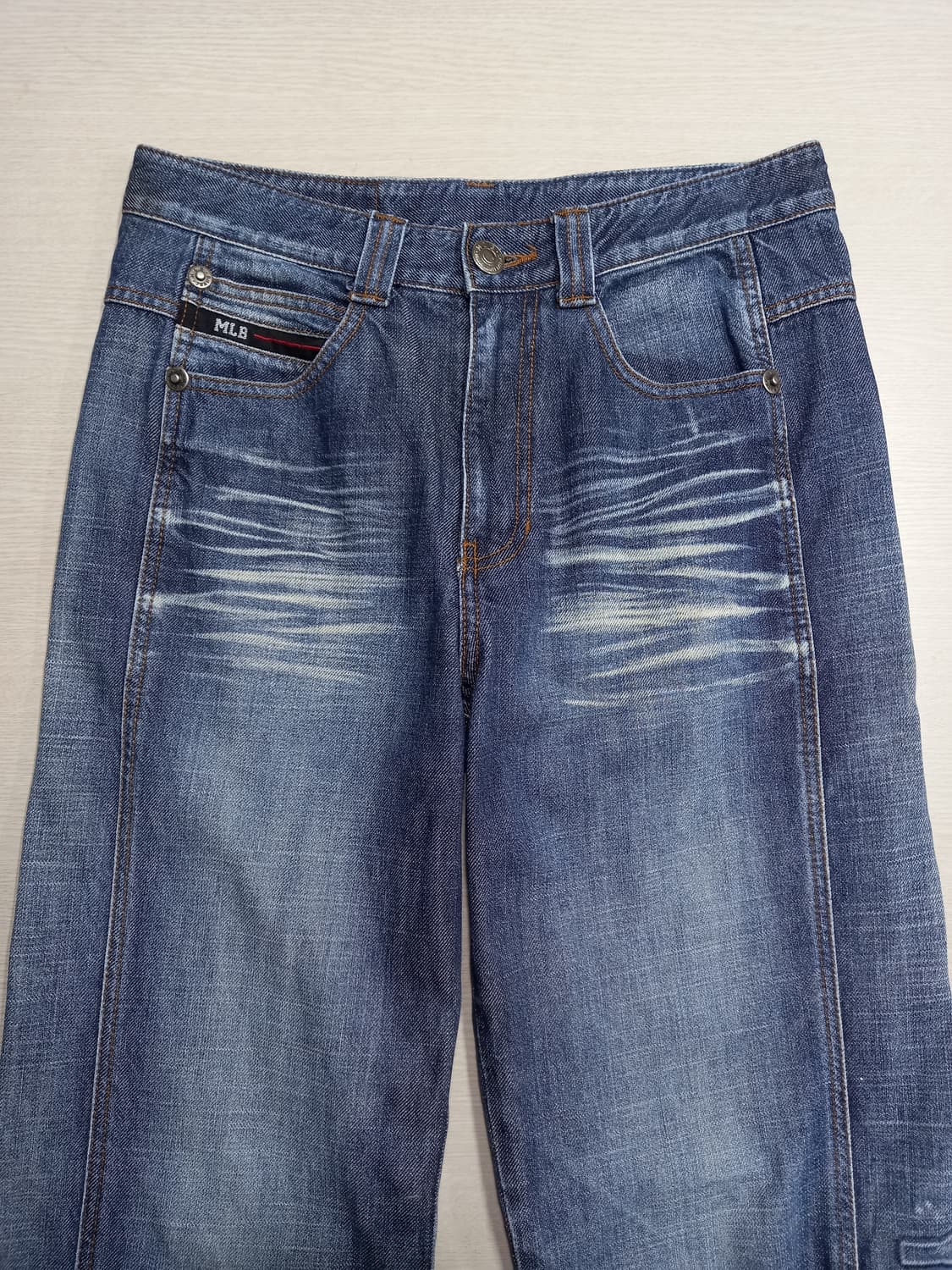 29 03's 공식 MLB YANKEES 워싱 데님팬츠 29-546 상품이미지3