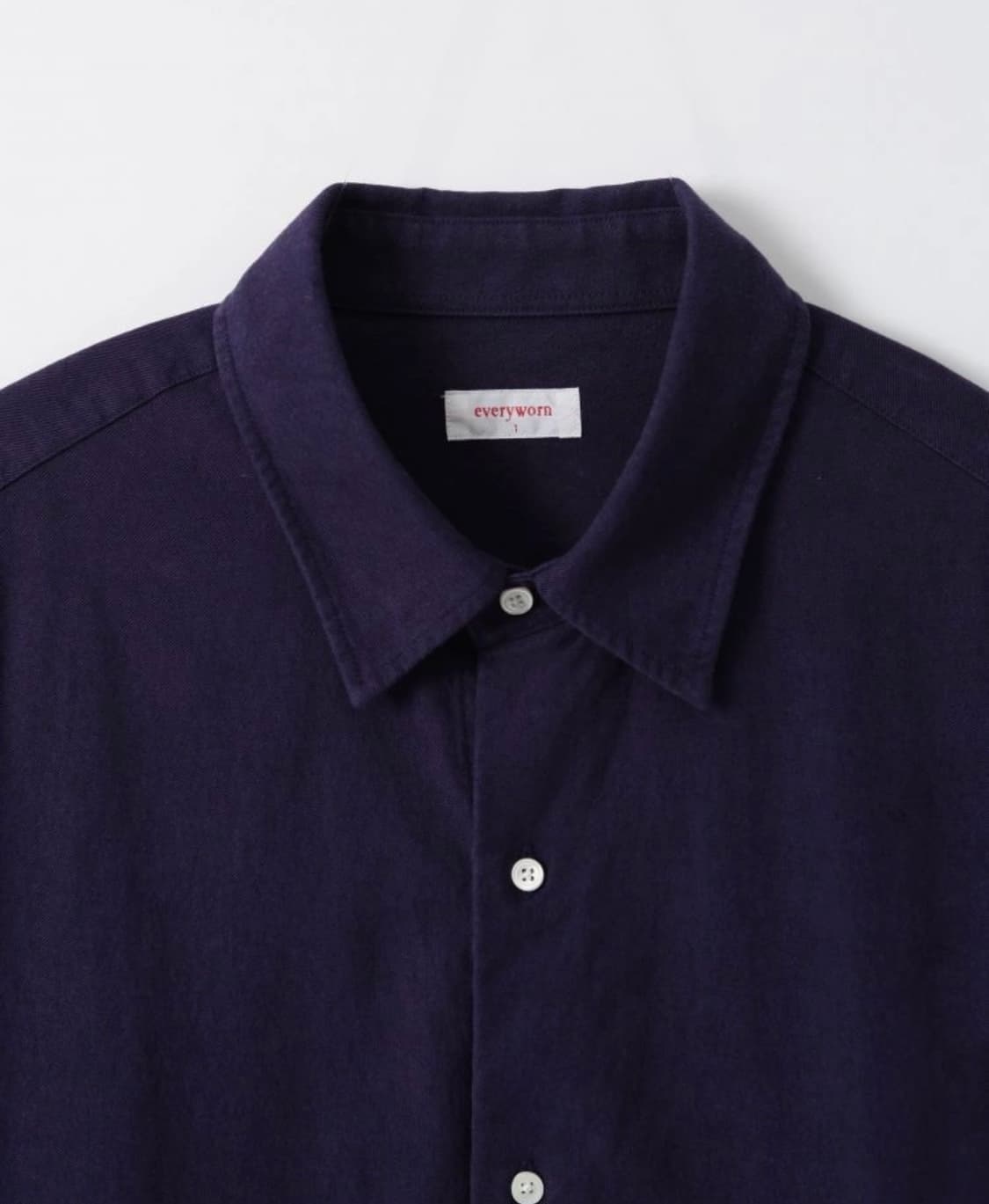 everyworn Heavy Twill Overshirt (Purple) 상품이미지3