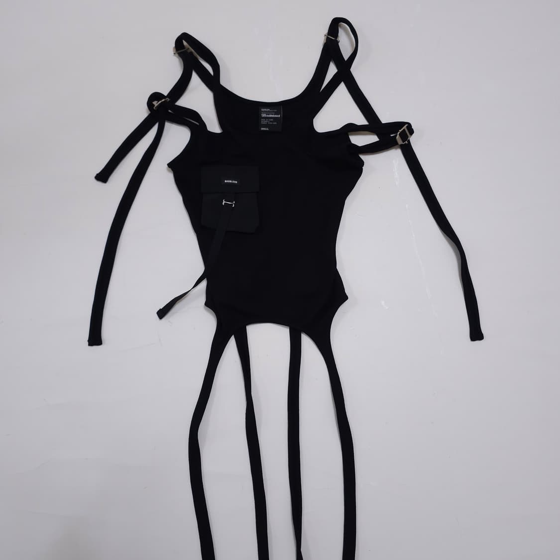 배드블러드 져지 가터 탱크탑 상품이미지2