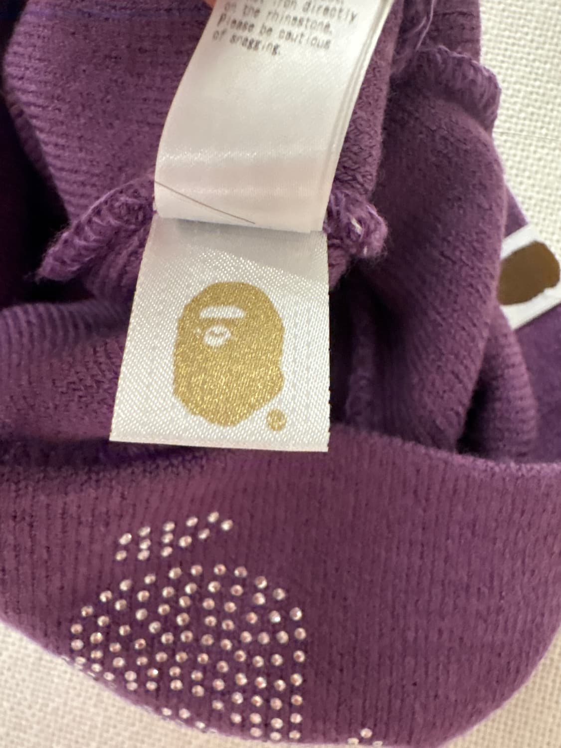 베이프 스톤 비니 보라색 상품이미지4