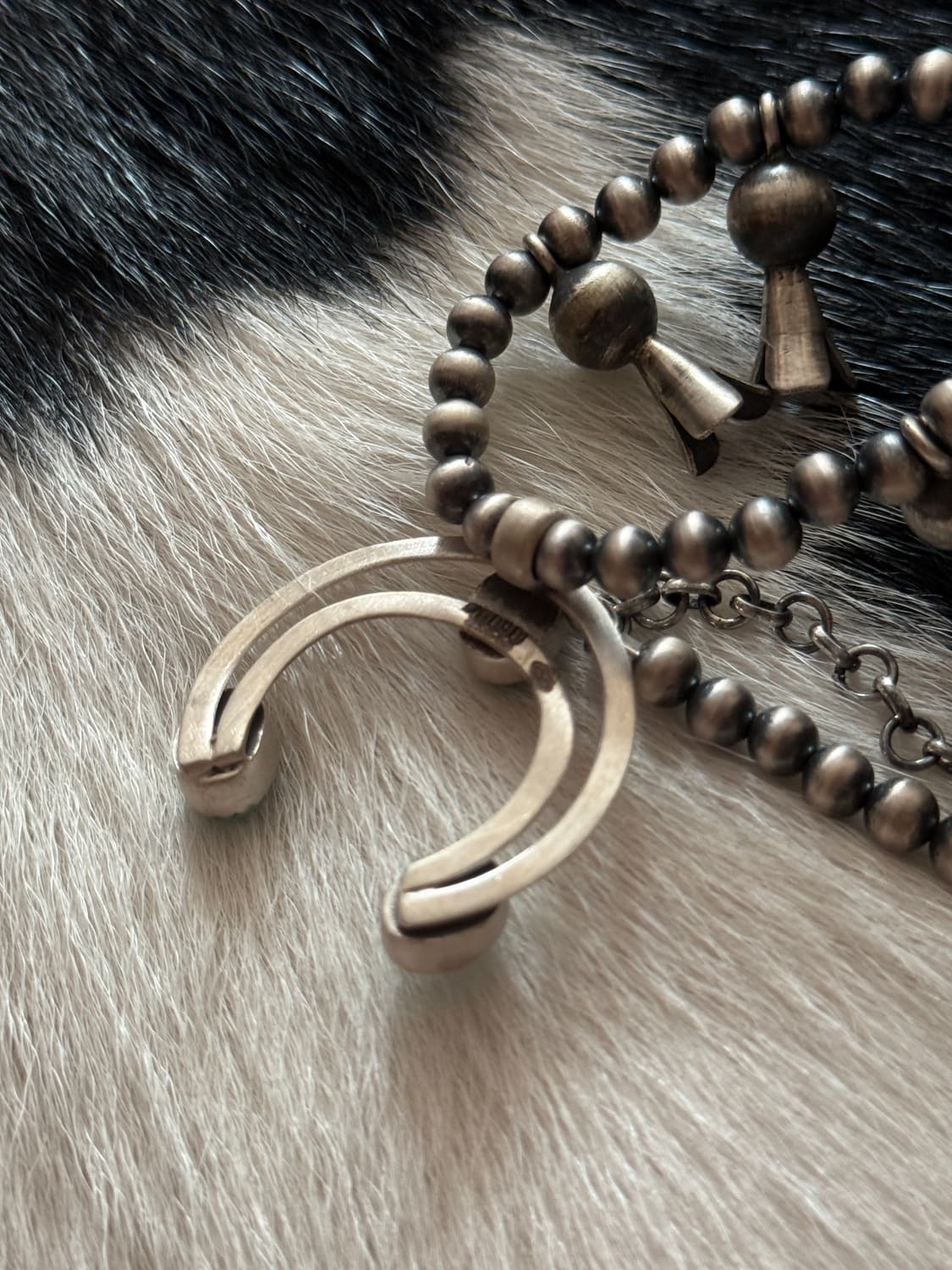 터키석 스쿼시블라썸 925 실버 나바호 상품이미지3