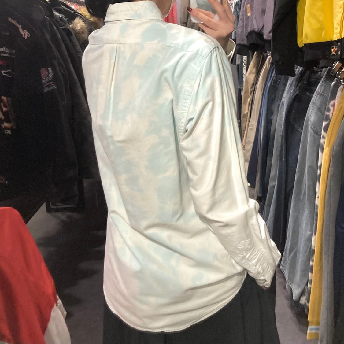 [IM]폴로 랄프로렌 타이다이 셔츠 파스텔 블루 상품이미지5