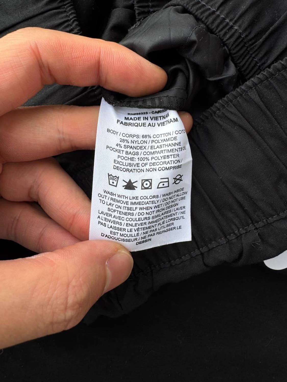 Nike nylon taperd pants (33) 상품이미지3