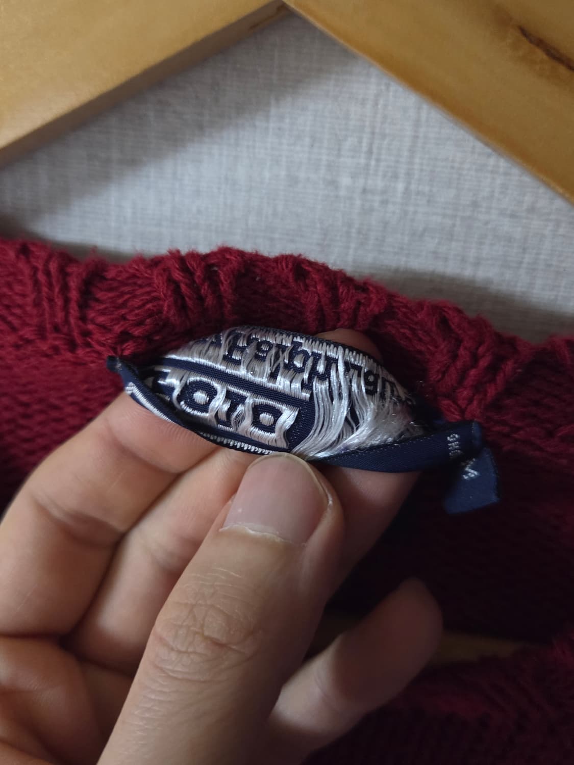 90's 폴로 빈티지 코튼 니트 (100-105) 상품이미지7