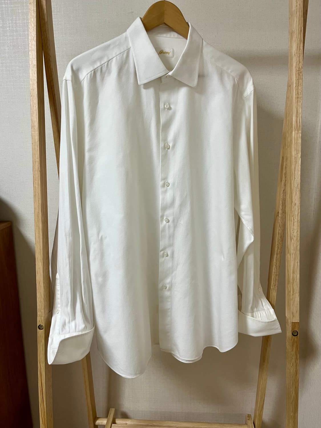브리오니 화이트 셔츠 44 (17 1/2) 정품 상품이미지1