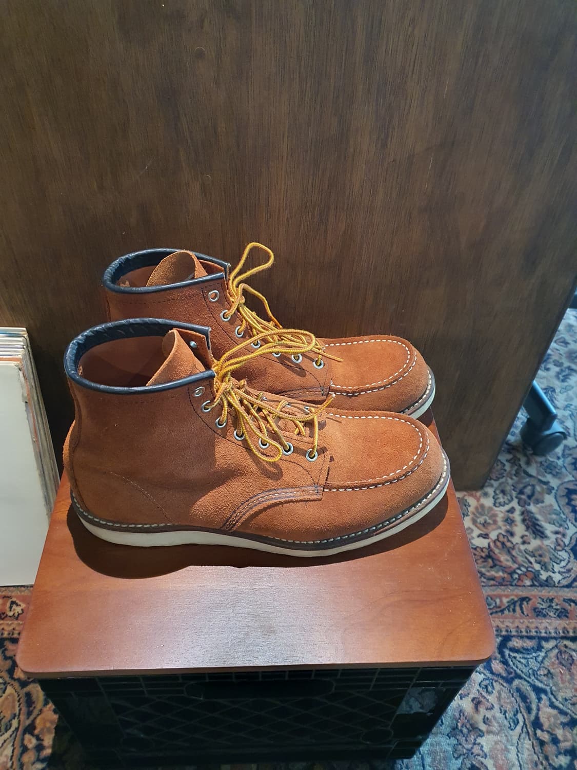 레드윙 6인치 목토 8810 스웨이드 브라운 (10E) 상품이미지1