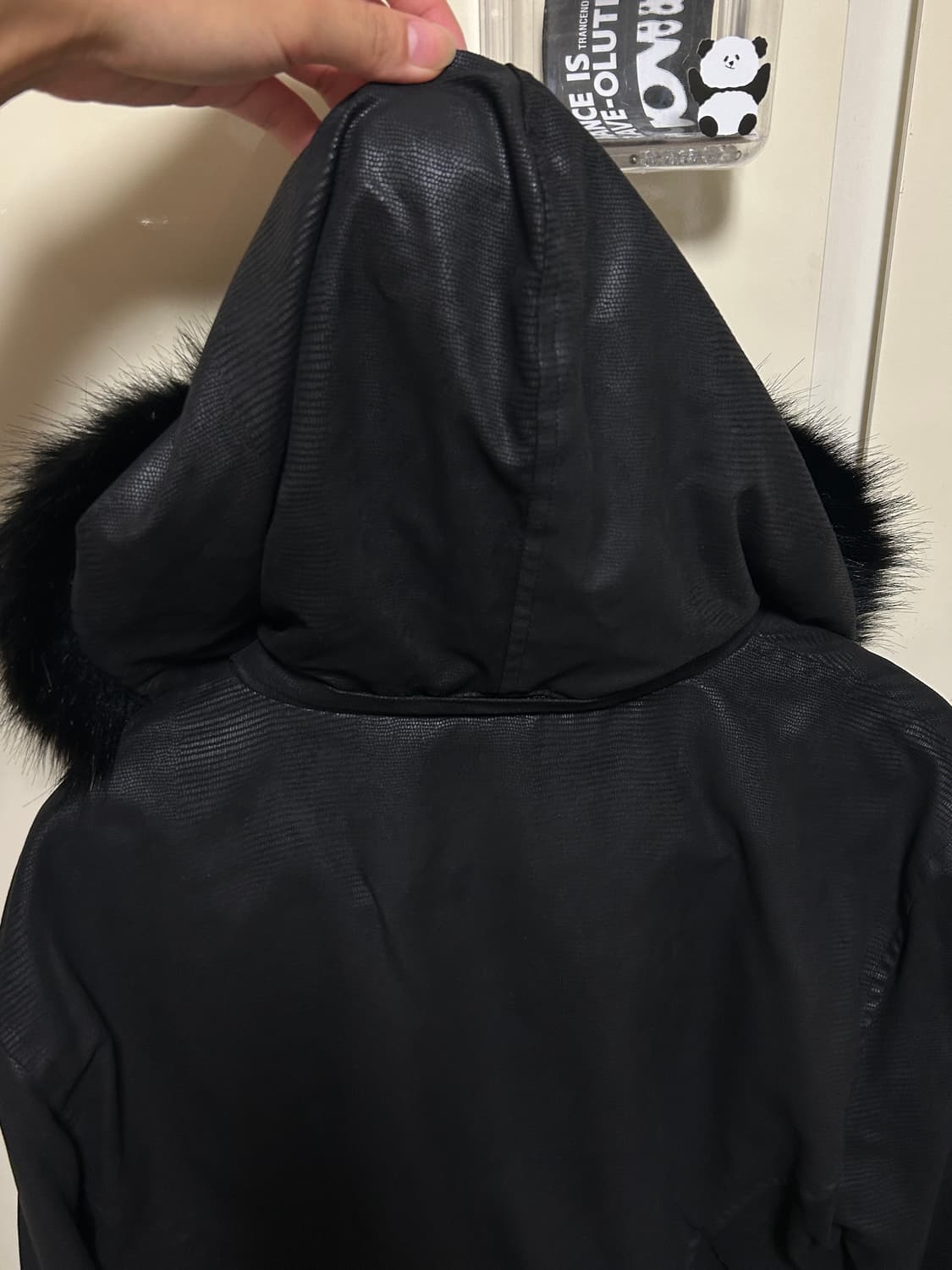 보헴서 PHYTON LEATHER FUR HOOD ZIP-UP 상품이미지6