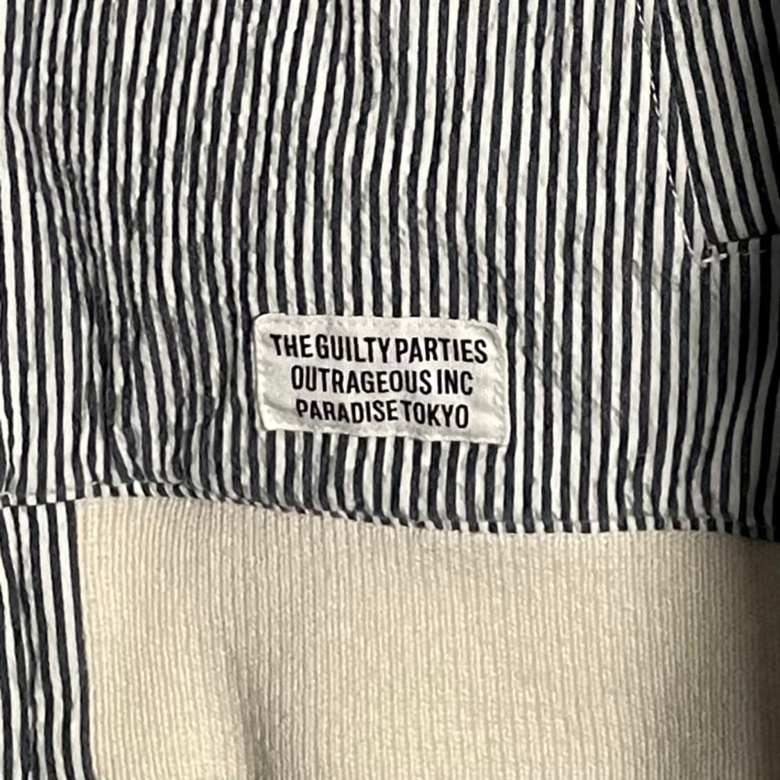 와코마리아 길티파티즈 스트라이프 블루종 자켓 (on.589)   상품이미지6