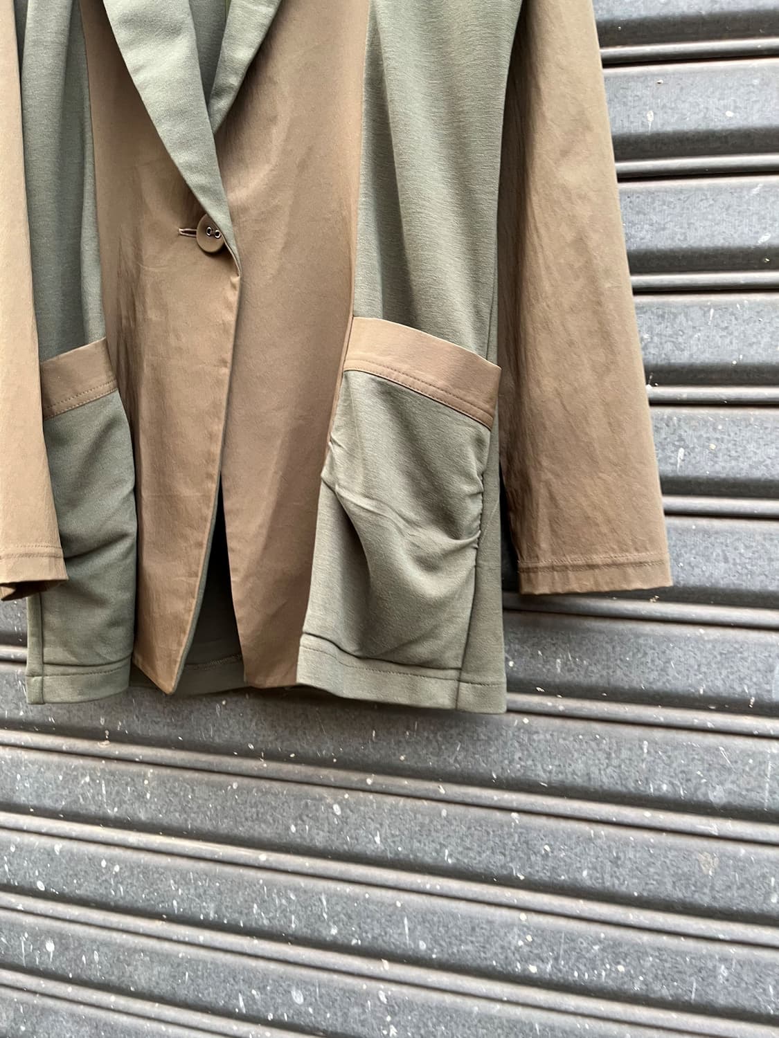 Vintage (maede in japan) 나일론 도킹 블레이저 상품이미지4