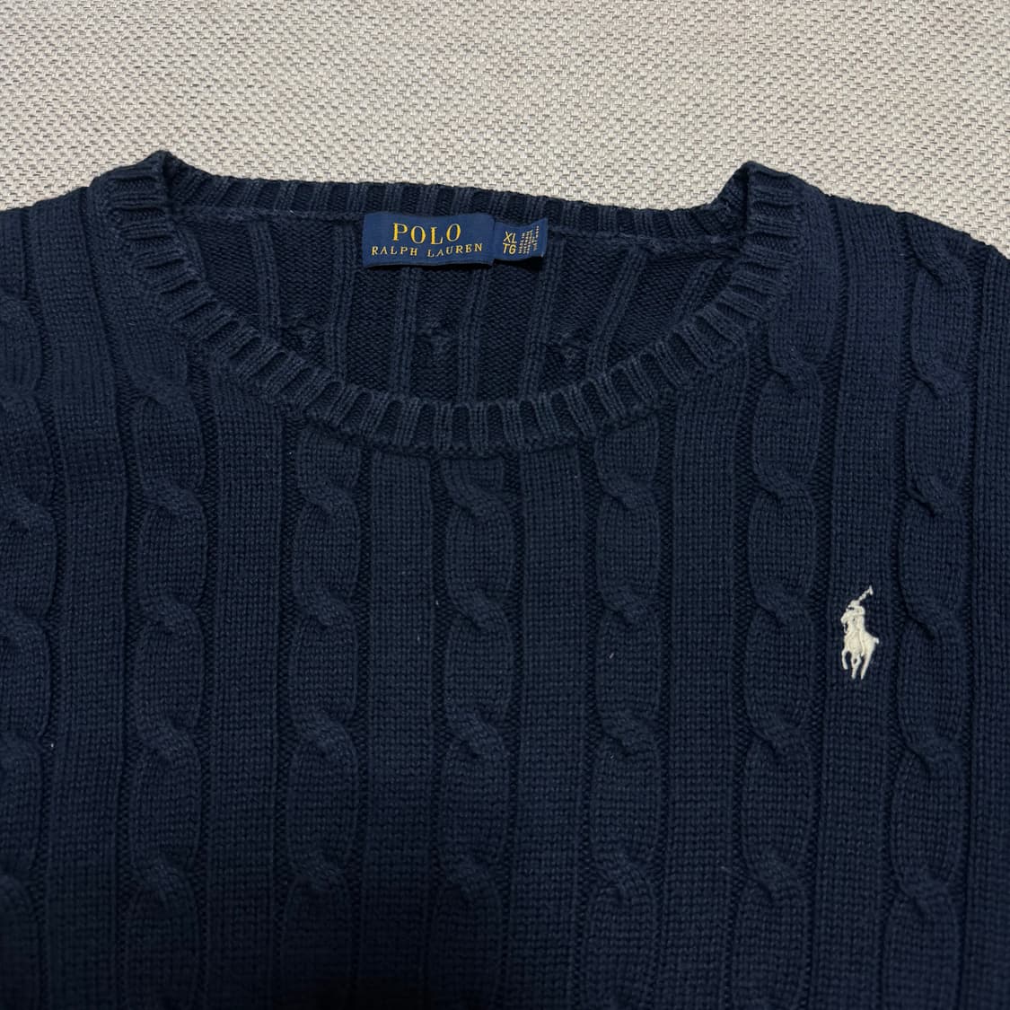 폴로 랄프로렌 케이블 니트 원피스 상품이미지2