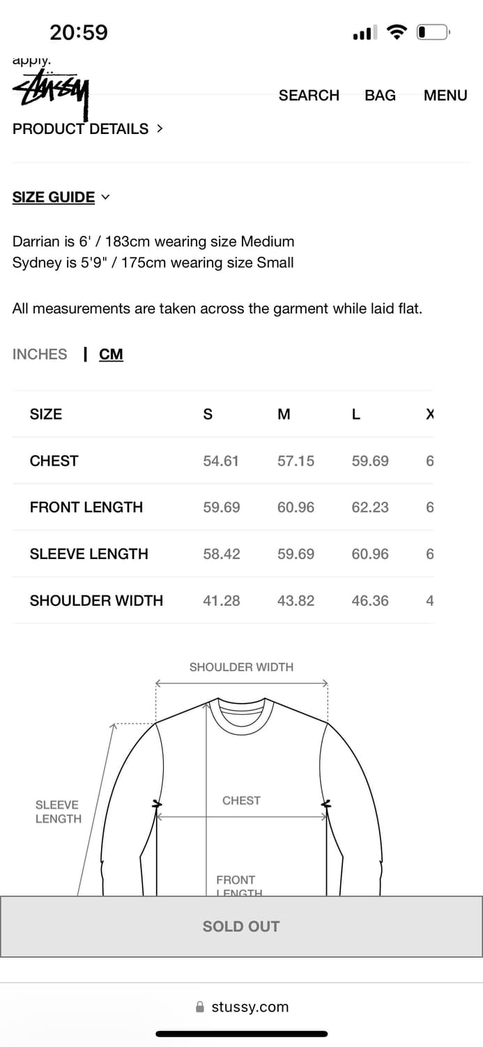 스투시 스트라이프 청키 니트 크루넥 상품이미지6