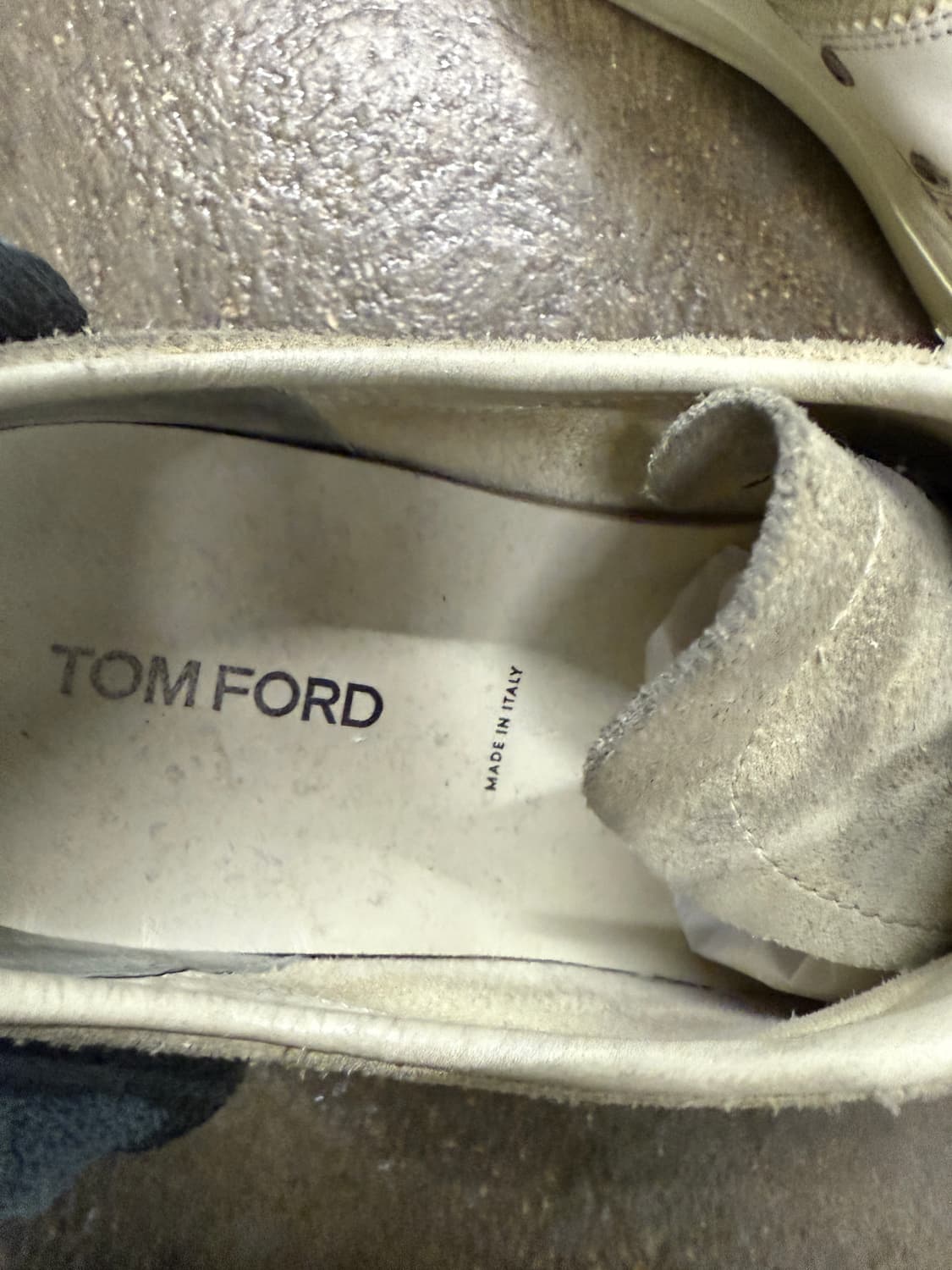 톰포드 정품스웨이드 캠브리지 스니커즈 43 상품이미지4