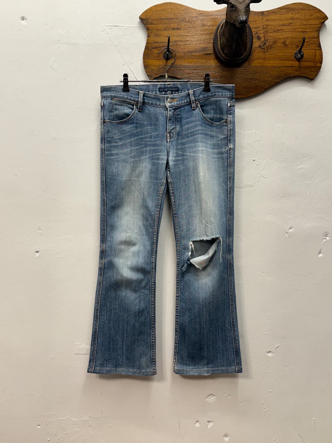 Ralph Lauren Dungarees Distressed Bootcu 상품이미지1