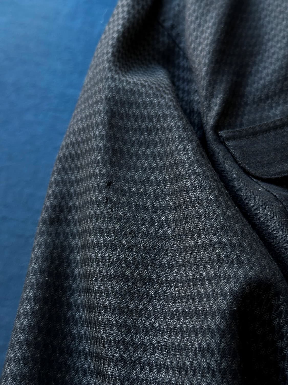 Stand collar panel design shirt 상품이미지4