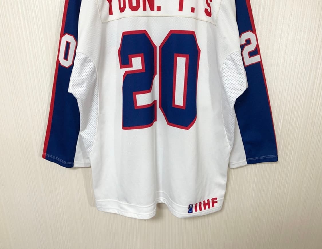 대한민국 아이스하키 국가대표 선수실착유니폼 XXL(홈) #20 상품이미지10