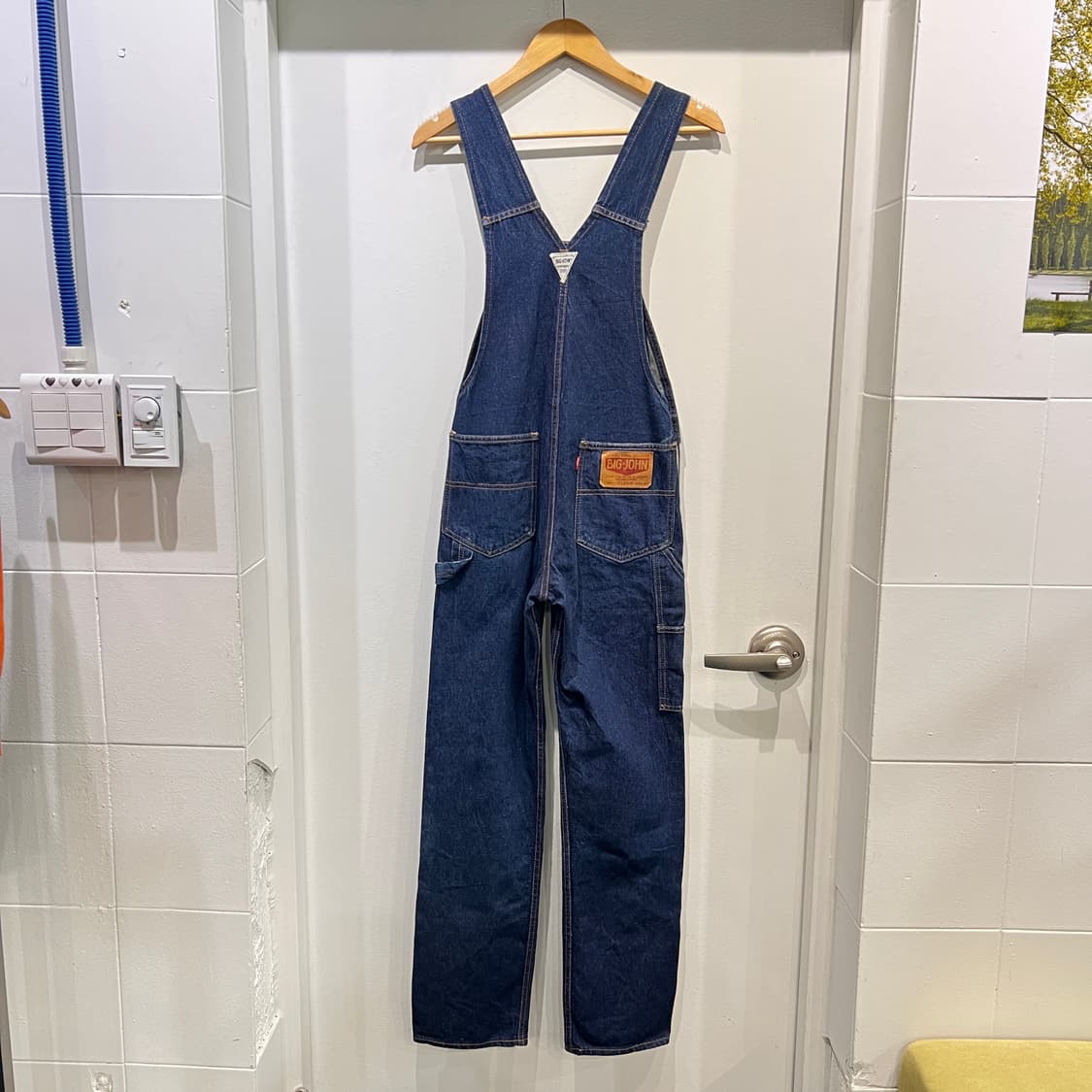 [32] 빅죤 데님 오버롤 멜빵바지 상품이미지1
