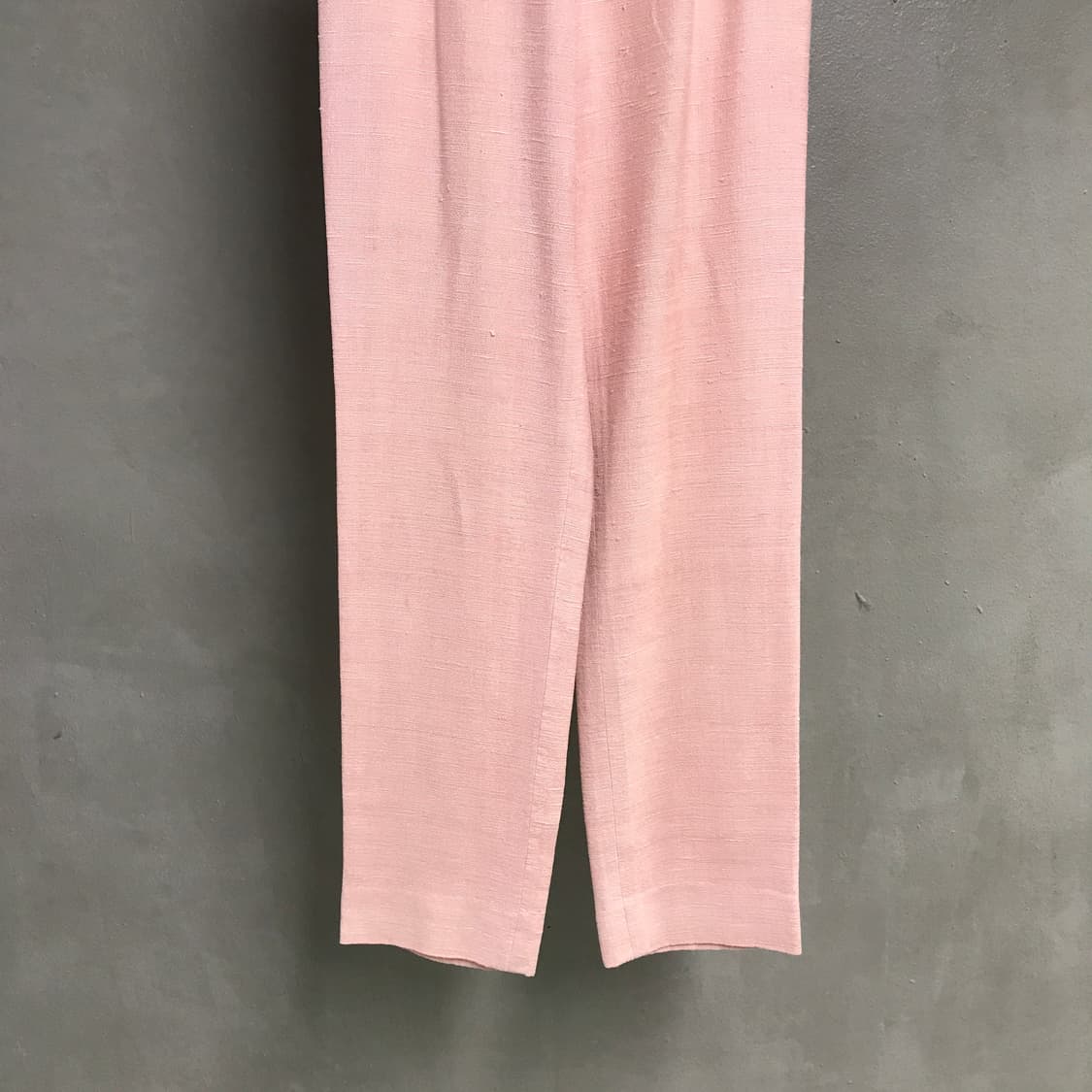 샤넬 핑크 실크 팬츠 36(W) 상품이미지3