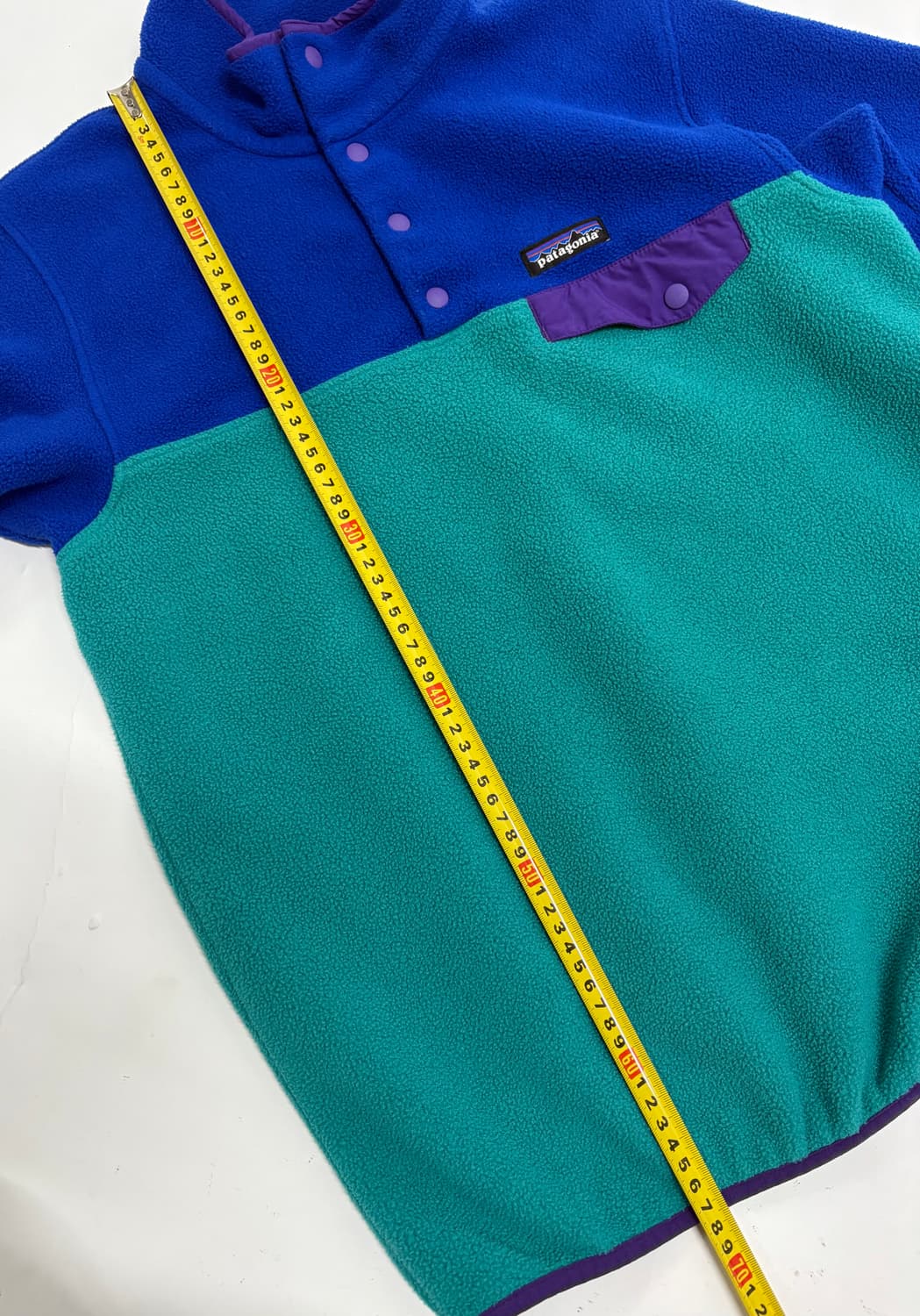 빈티지 파타고니아 신칠라스냅티 블루/그린 우먼즈M 상품이미지8