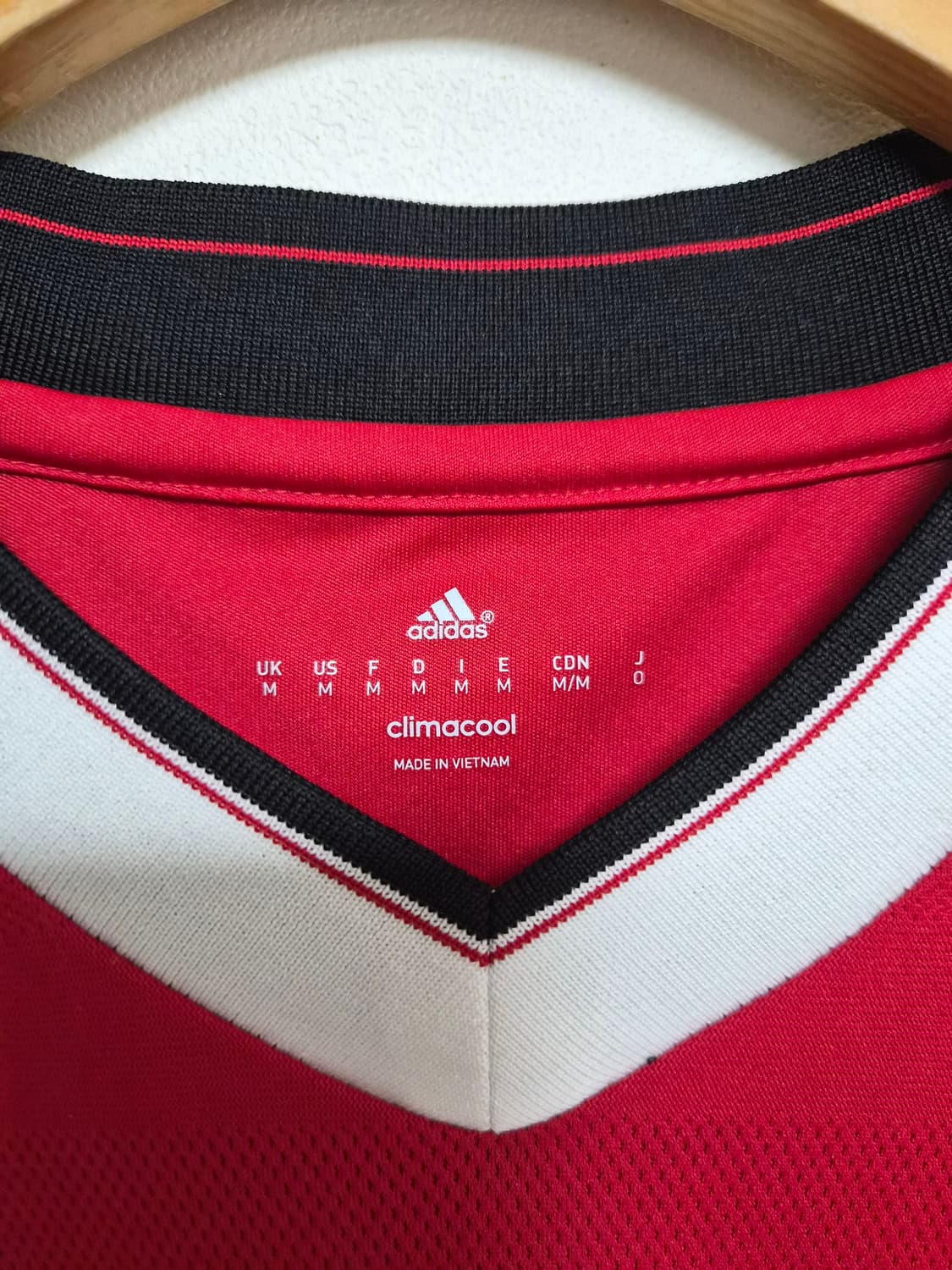 아디다스Adidas 맨유 박지성 마킹 유니폼 M사이즈 - T71 상품이미지4