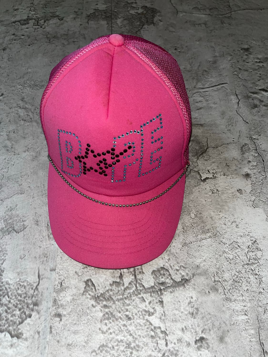 베이프 x 스와로브스키 모자 상품이미지1