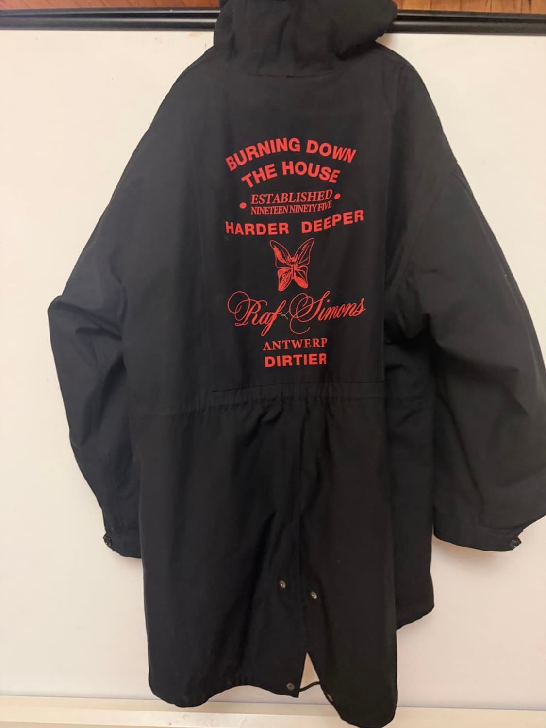 Raf Simons 버닝 다운 파카 가격 제안 받습니다. 상품이미지2