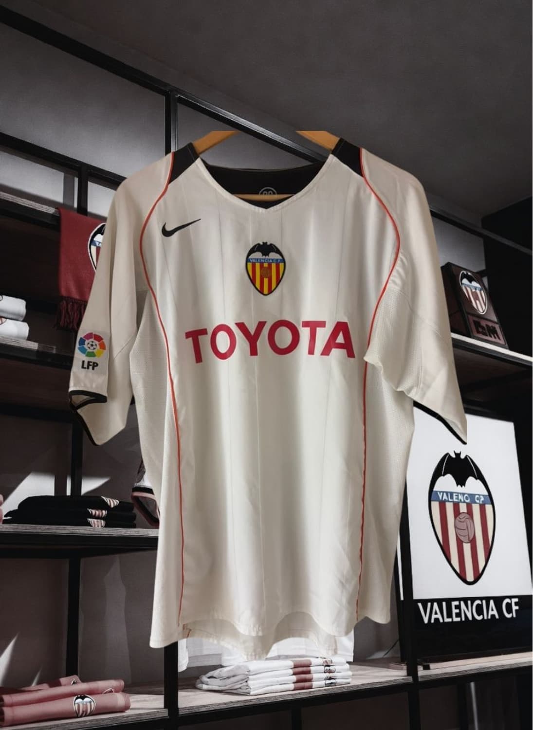 04-05 발렌시아 홈 다비드 비야 레전드 유니폼 정품 상품이미지2