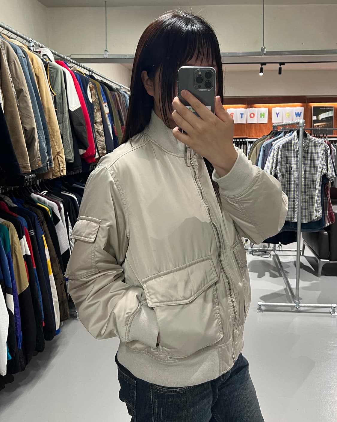 GAP 항공 점퍼 자켓 상품이미지1