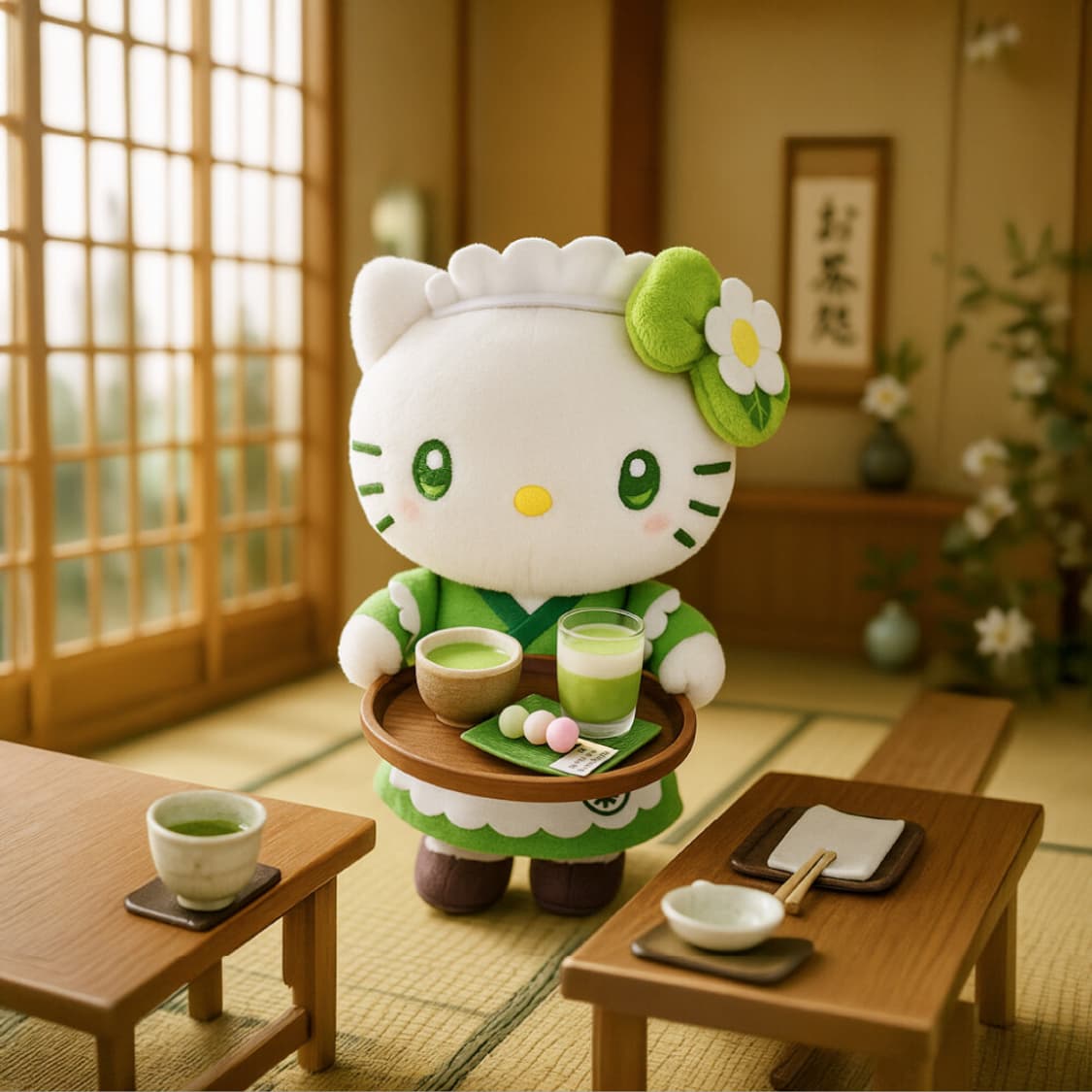 산리오 말차시리즈 헬로키티 상품이미지1