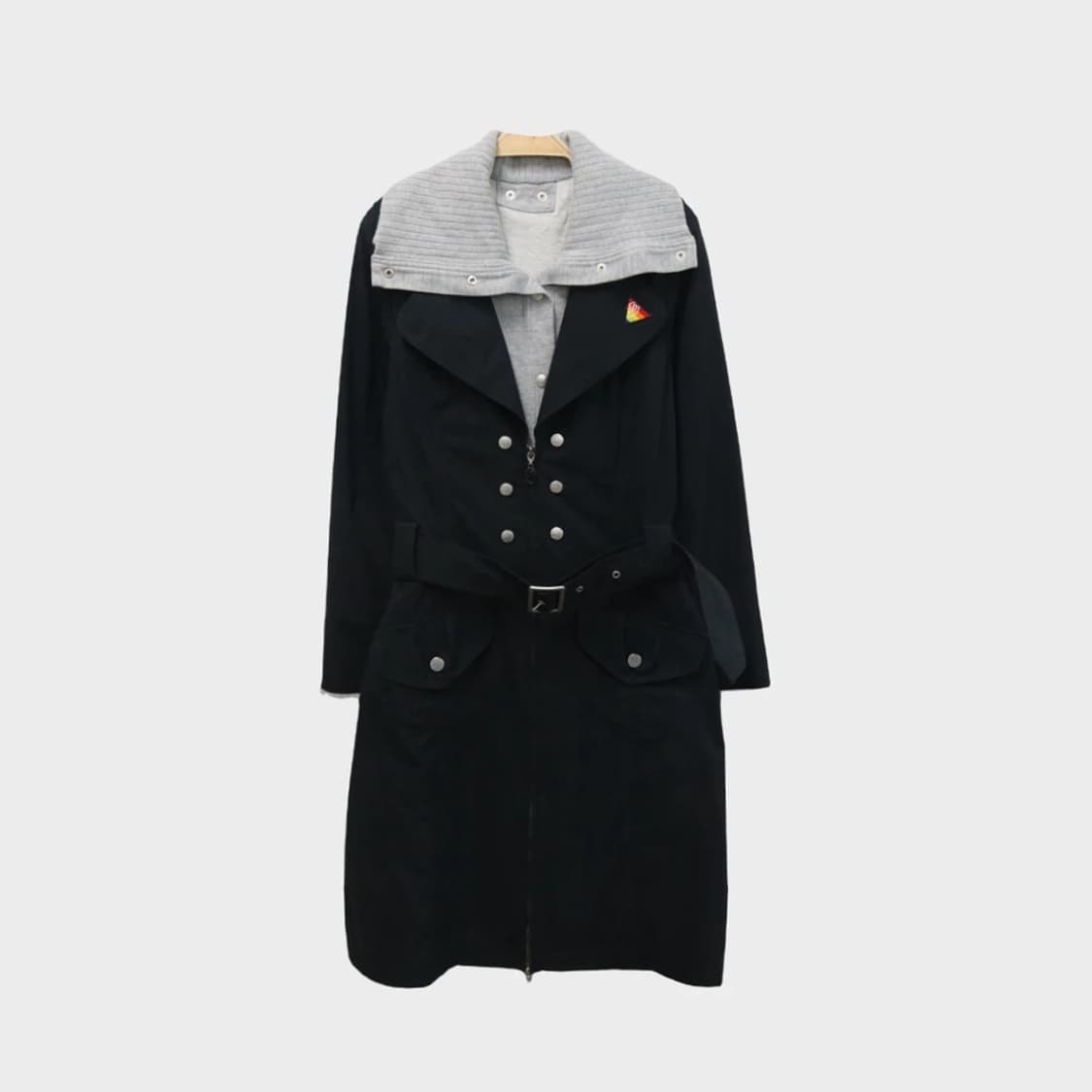 까스텔 바작 레이어드 벨트 코트 61663 상품이미지1