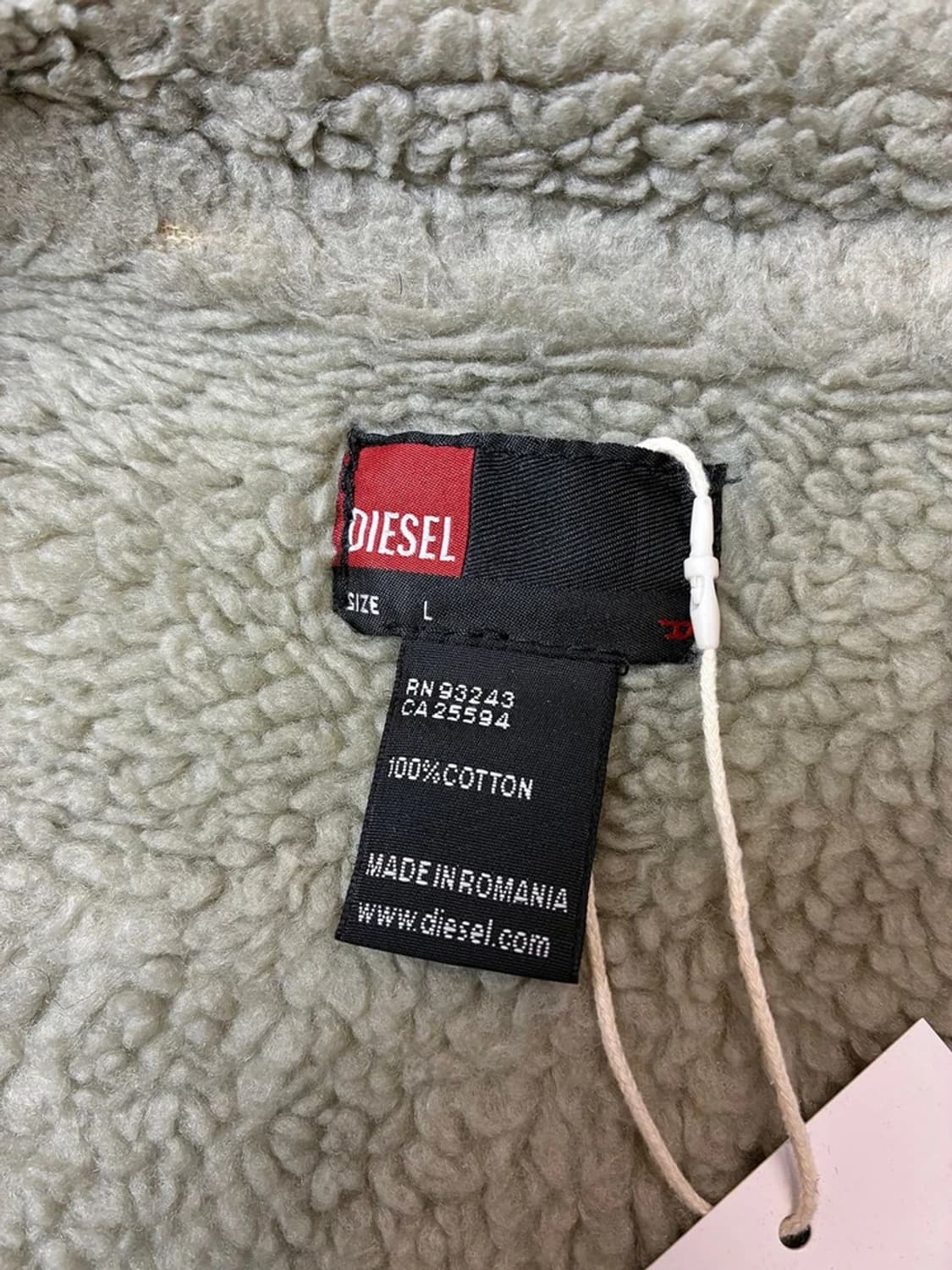 디젤 DIESEL 00s 워시드 쉐르파 시어링 데님 자켓 PN5052 상품이미지7