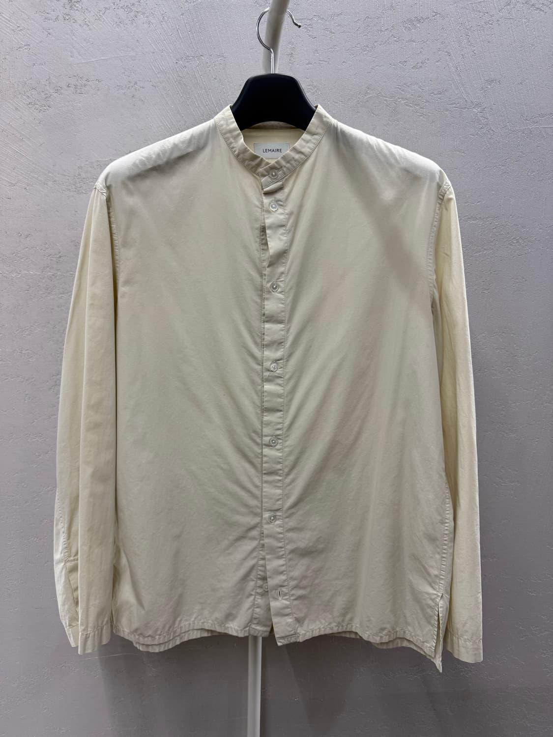 LEMAIRE 르메르 스탠드 카라 셔츠 상품이미지2