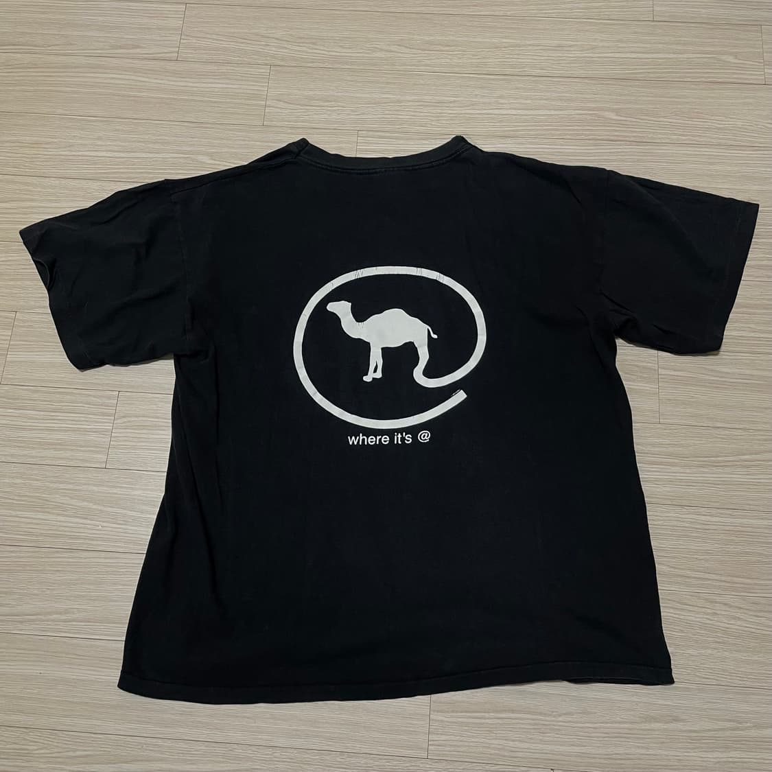 90s 빈티지 카멜 티셔츠 상품이미지2