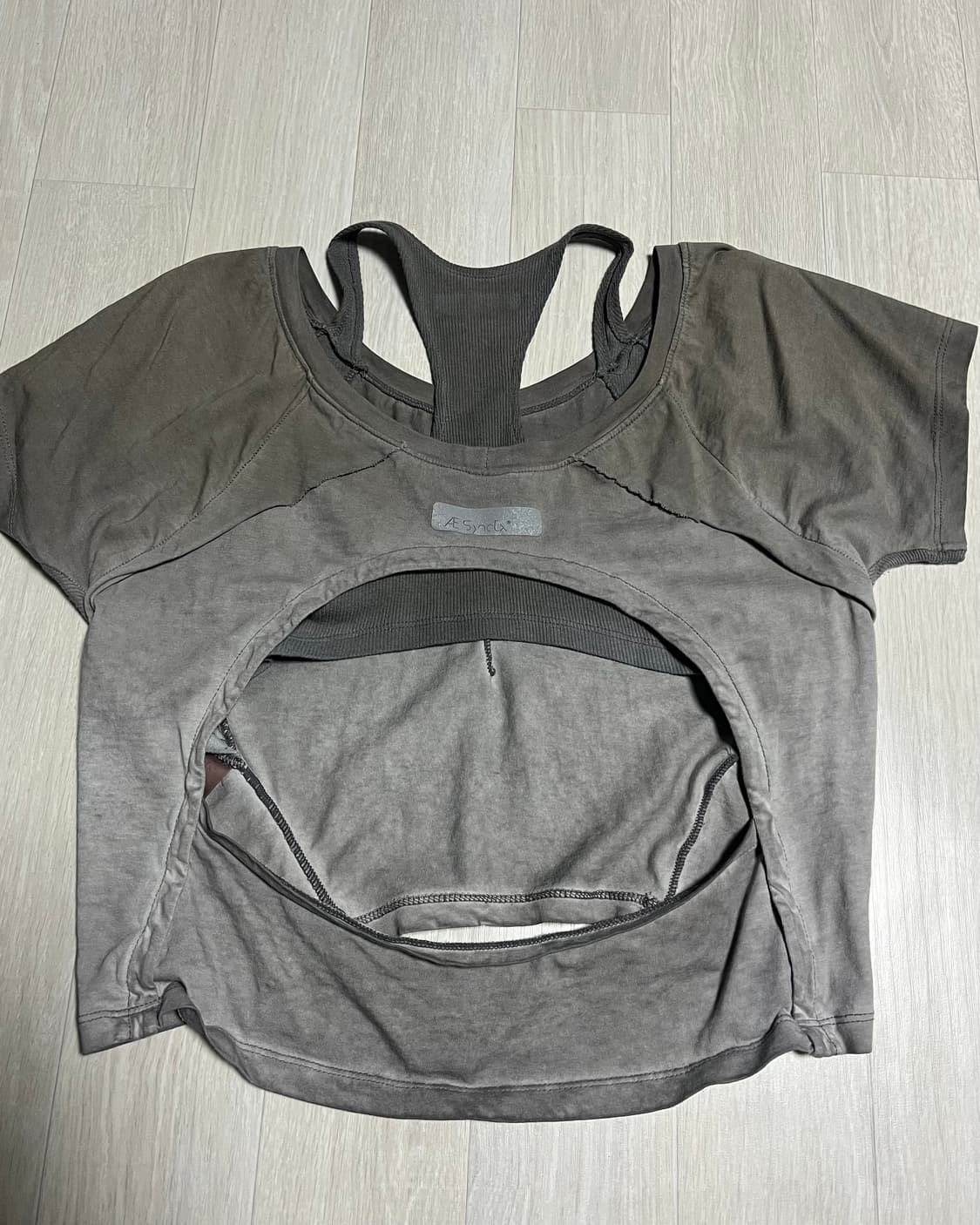 AE SYNCTX : 에이시넥틱스 LAYERED TOP 상품이미지6