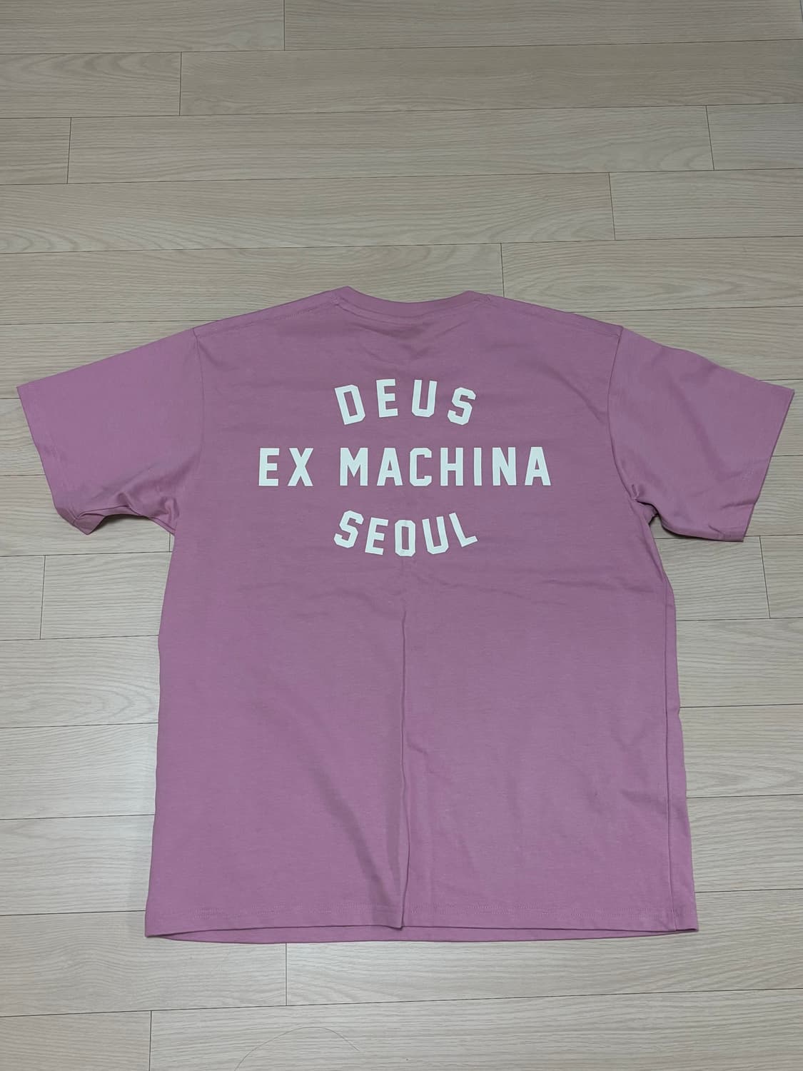 데우스 핑크 반팔 상품이미지4