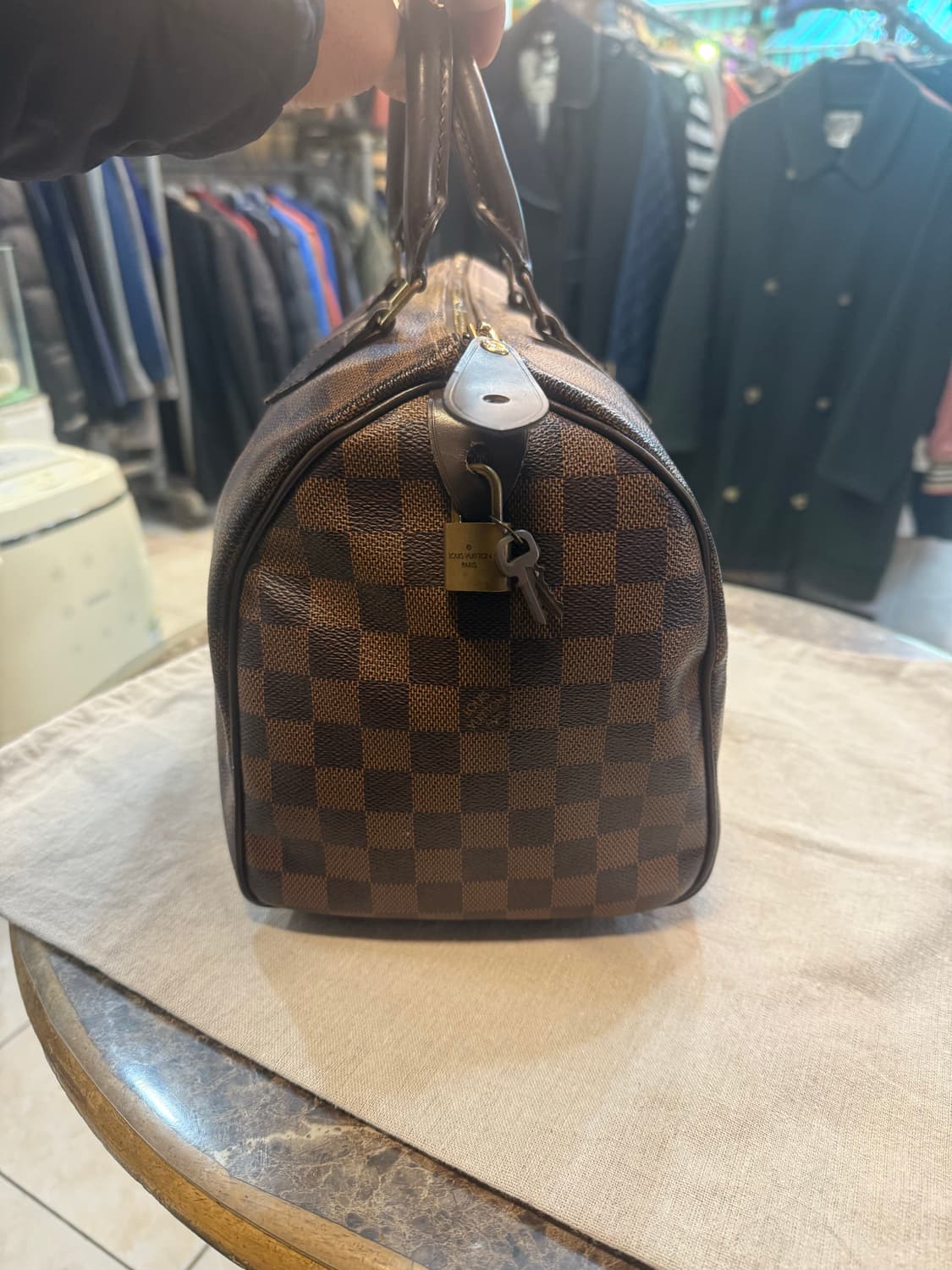 정품 루이비통 다미에 스피디 30 팝니다 상품이미지4