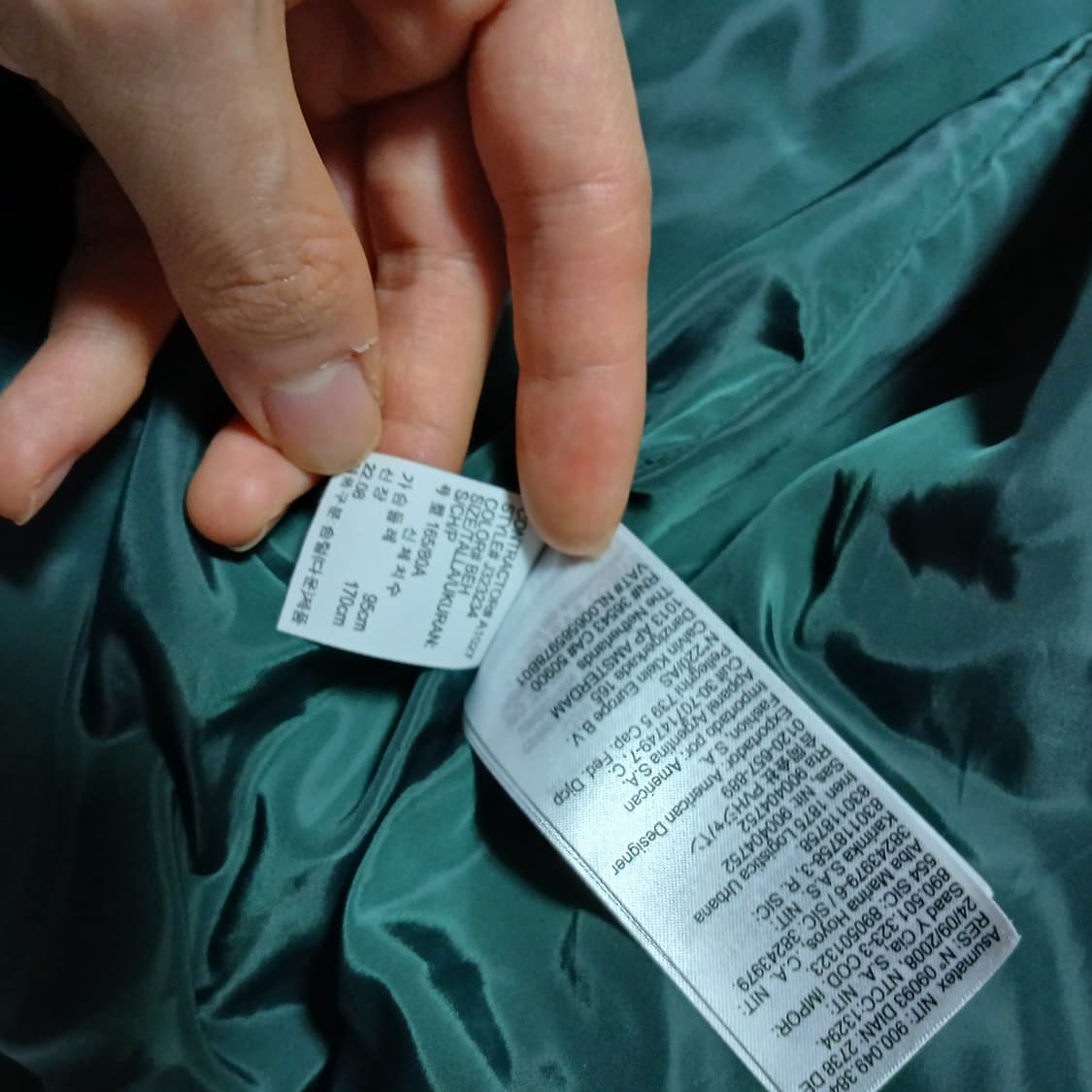 CK 캘빈클라인 푸퍼 다운 빵빵 가볍 패딩 자켓 상품이미지9