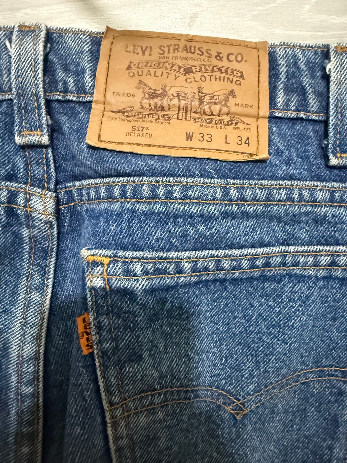 리바이스 517 오렌지탭 상품이미지3