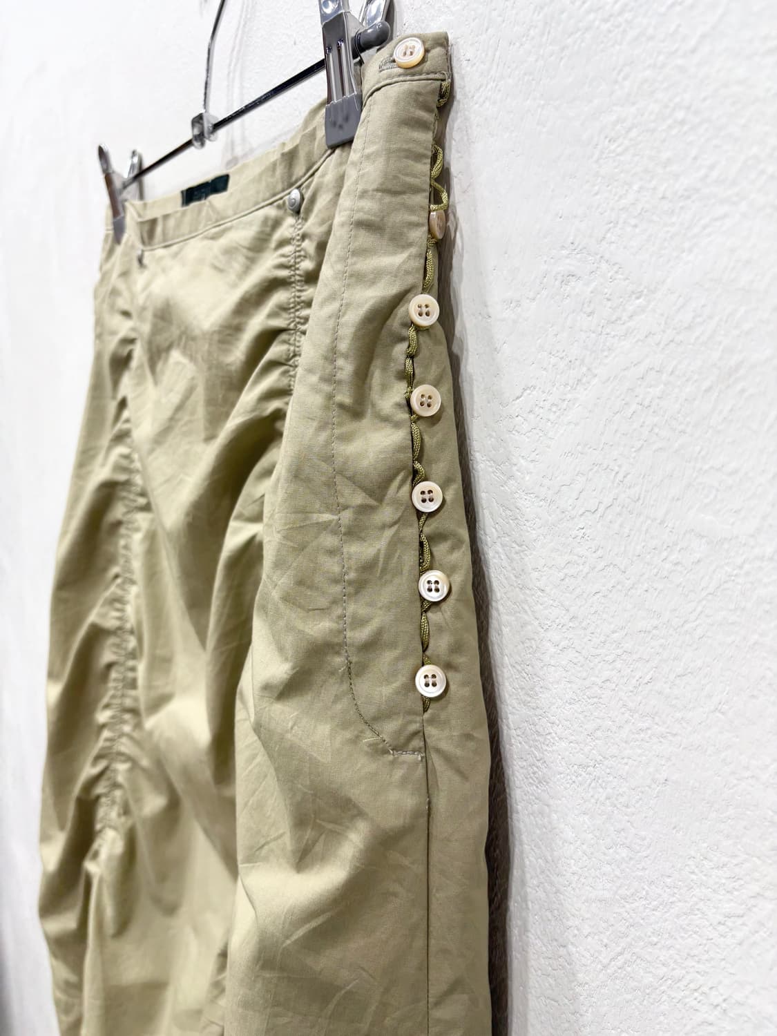 빈티지 베이지 셔링 스커트 상품이미지2