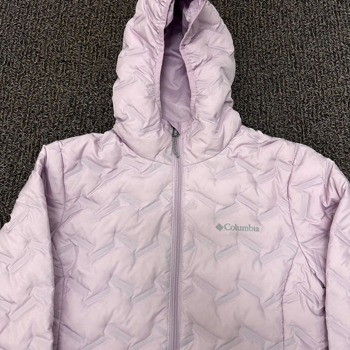 컬럼비아 여성 퀄팅 경량 덕다운 패딩 라벤더 95(M) 상품이미지2