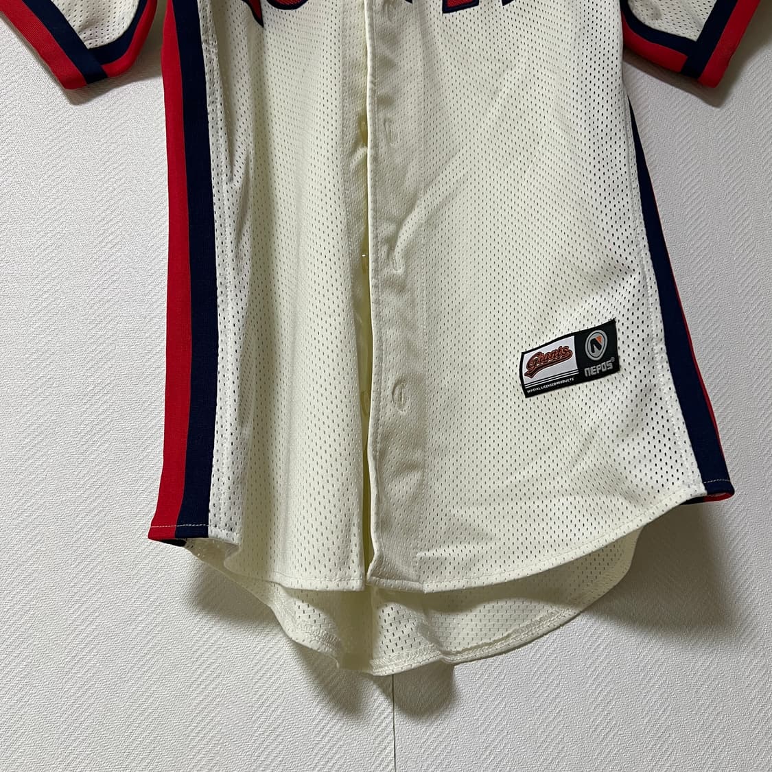 롯데자이언츠 올드 홈 유니폼 90/95 노마킹 상품이미지3