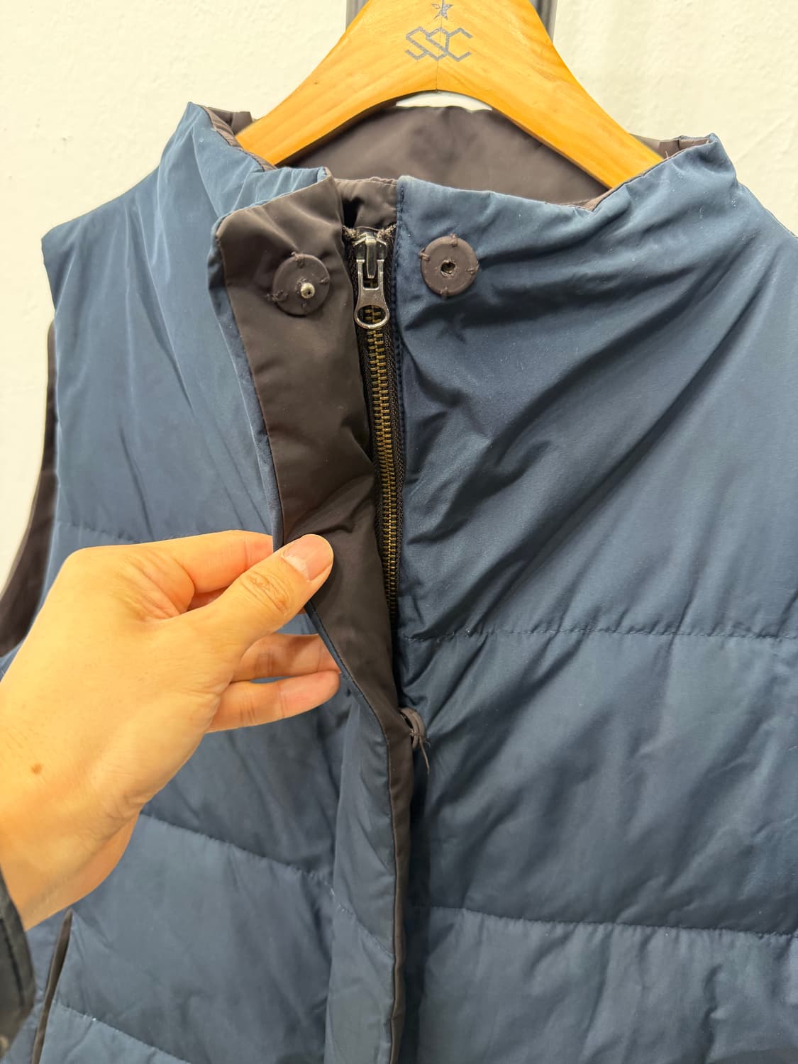 정품) 구호 여성 패딩조끼 85(66) 상품이미지4