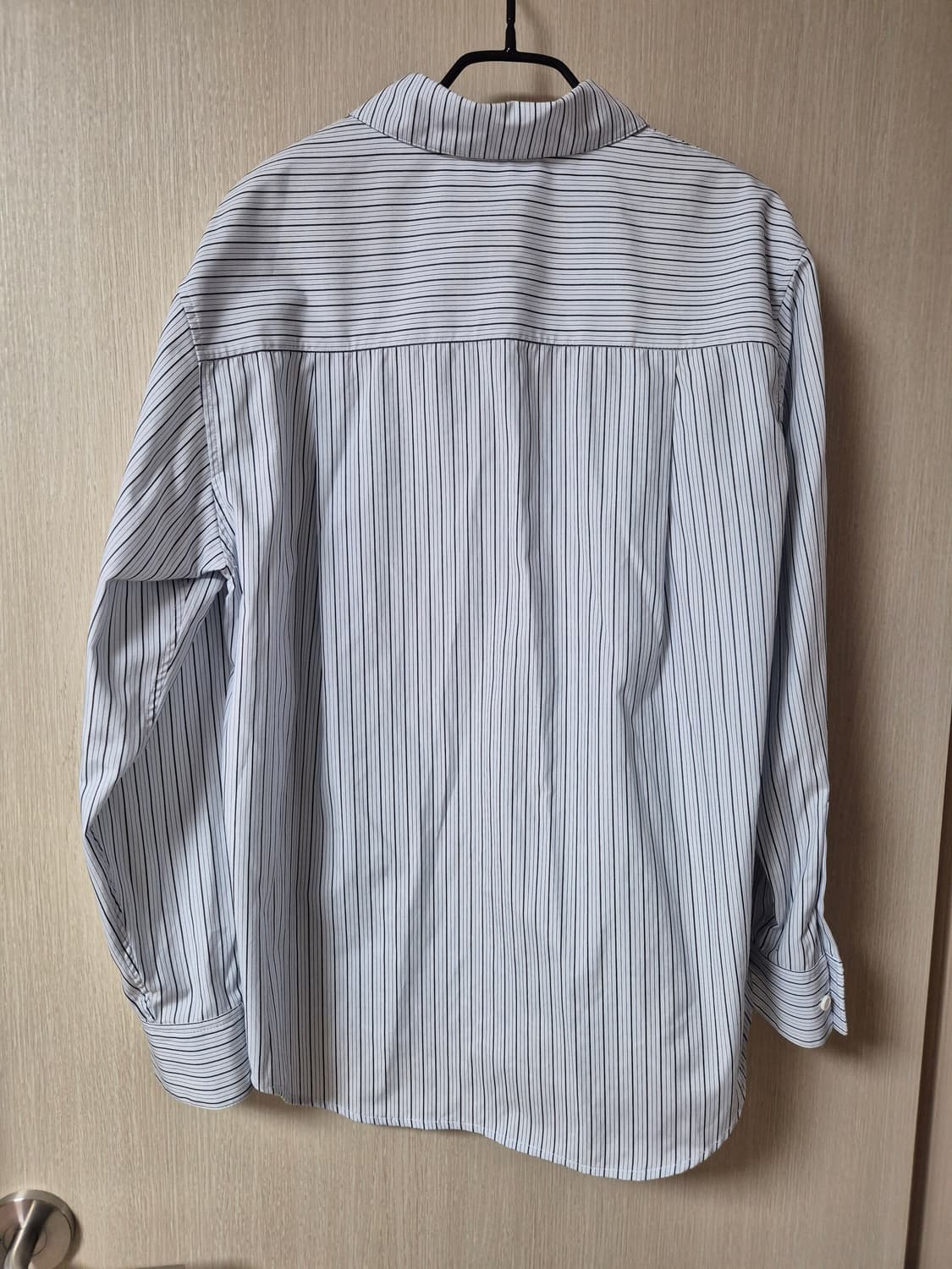 오르 ORR 투톤 스트라이프 셔츠 M 상품이미지5