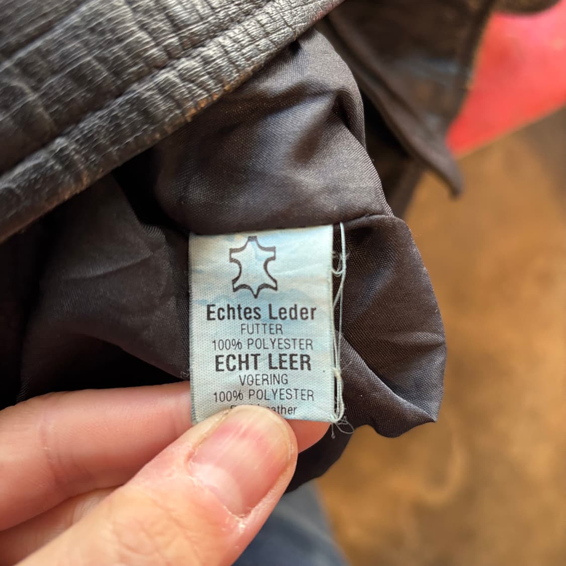 빈티지 더블 라이더 가죽 자켓 상품이미지7