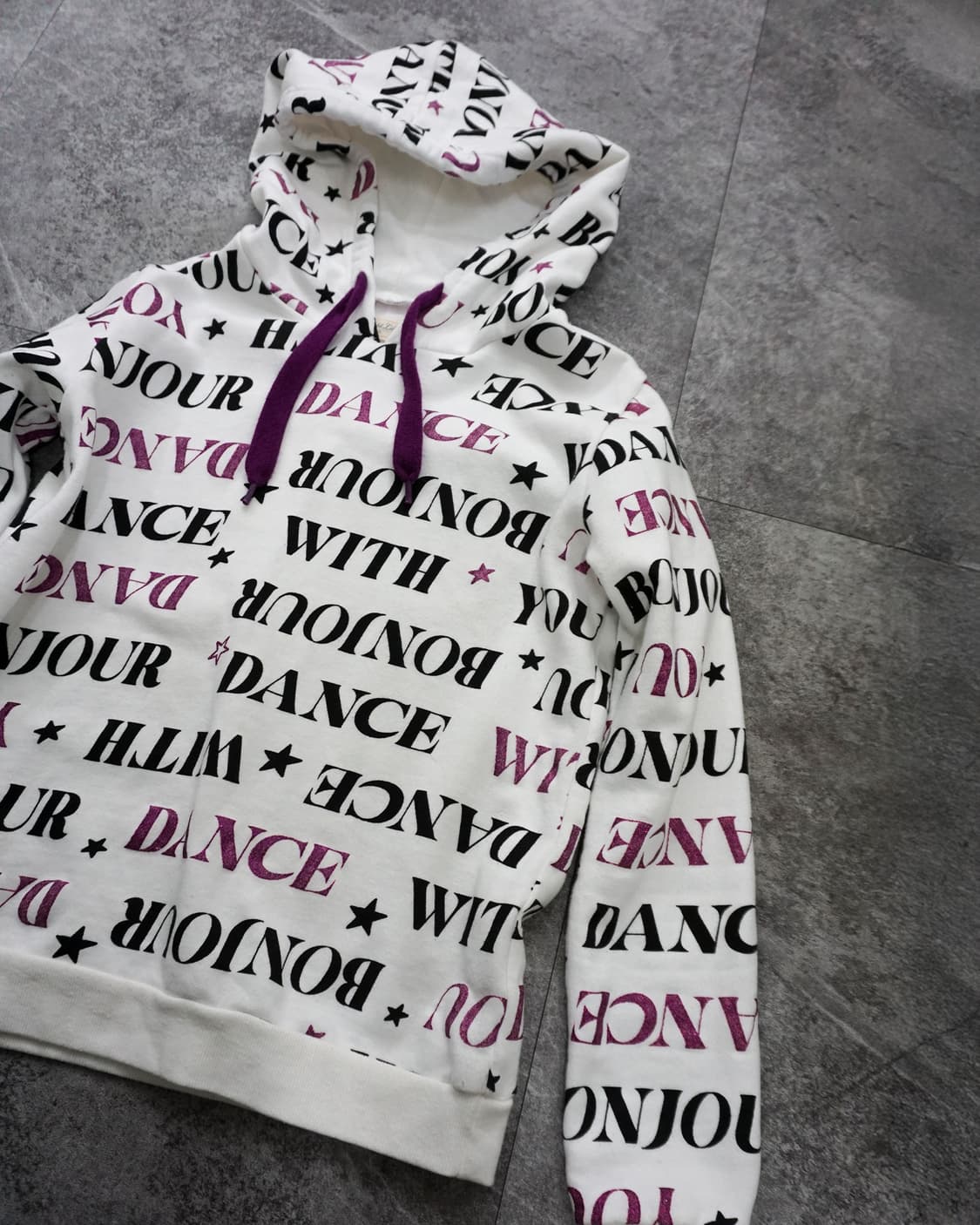 La Petit Lilly Lettering Hoodie 상품이미지3