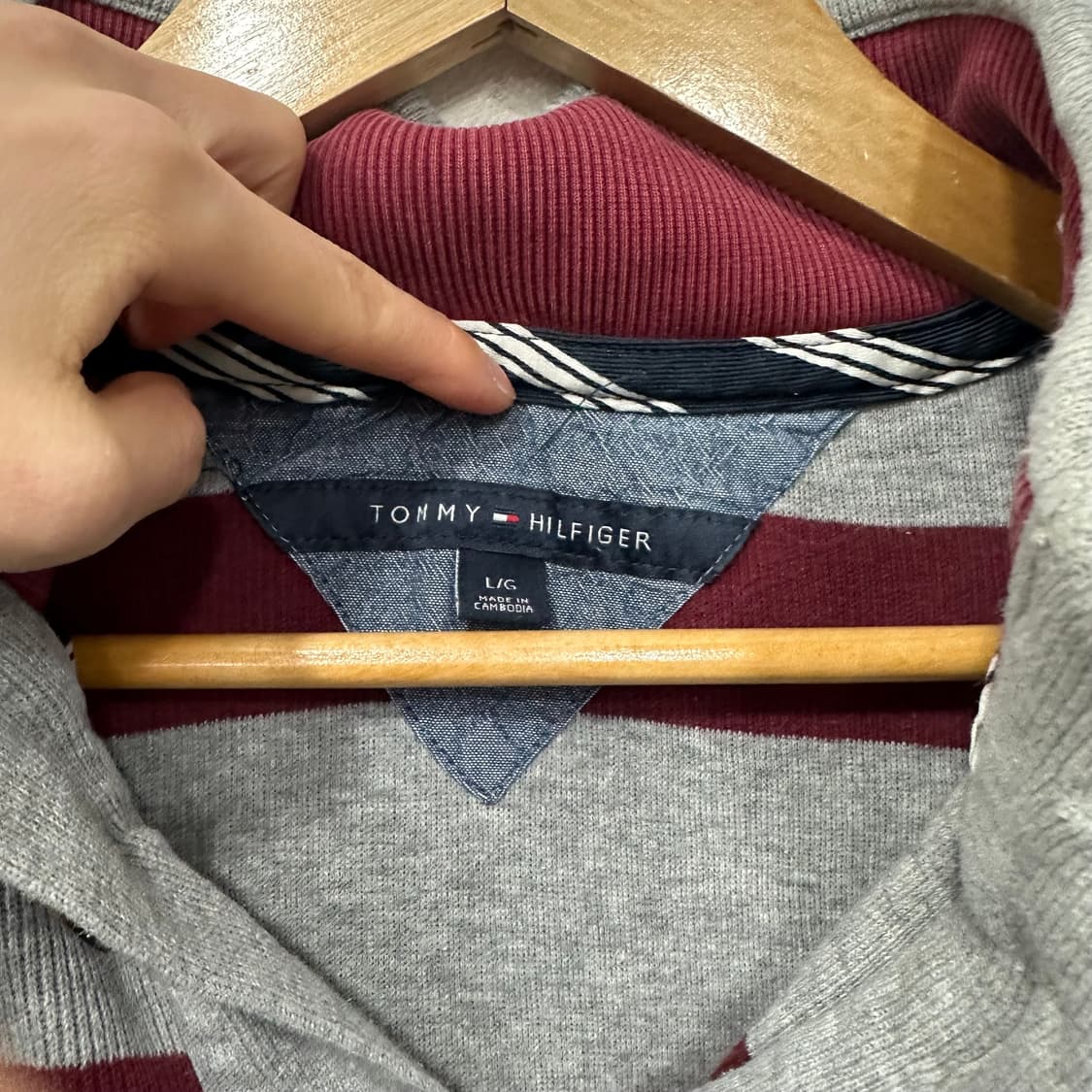 타미힐피거 하프집업 상품이미지3
