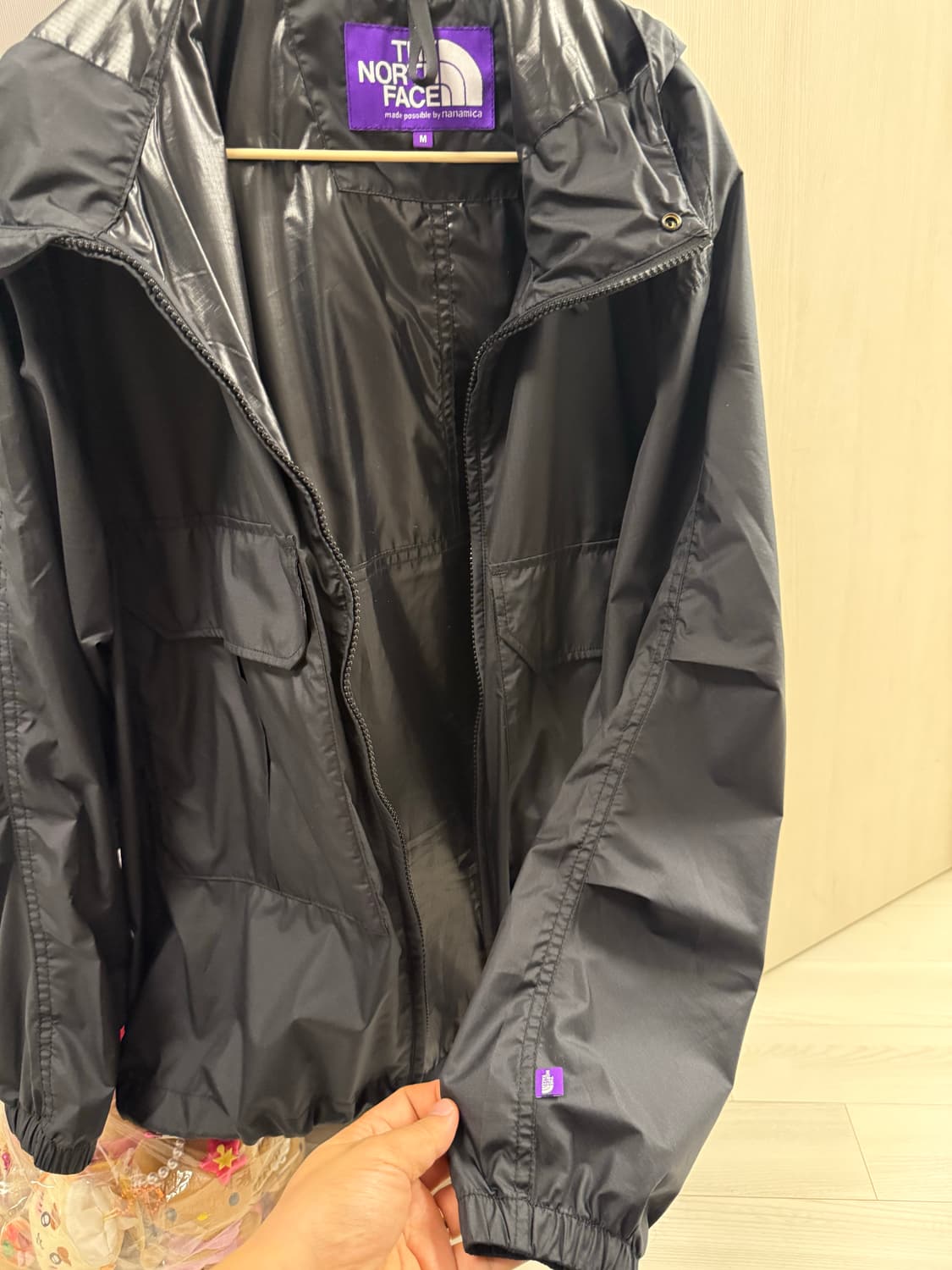 M)노스페이스 퍼플라벨 마운틴 윈드 파카 나나미카 상품이미지7