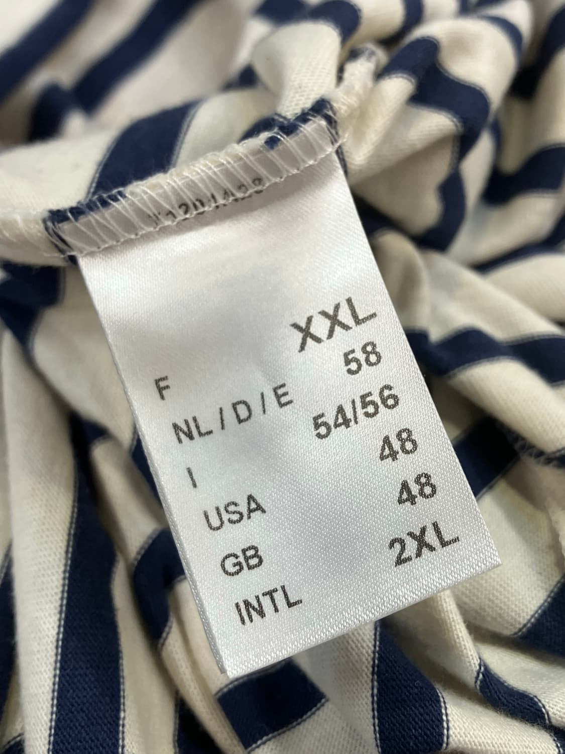 세인트제임스 길도 스트라이프 롱슬리브 화이트 네이비 #csz2227 상품이미지6