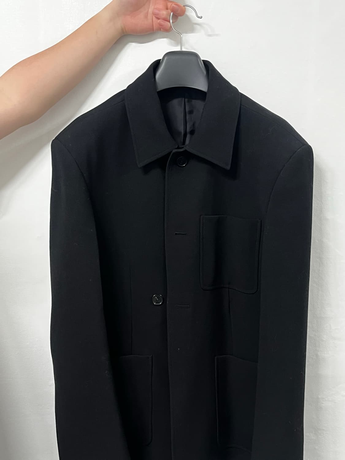 23FW 렉토 싱글 수트 울 자켓 L 상품이미지3