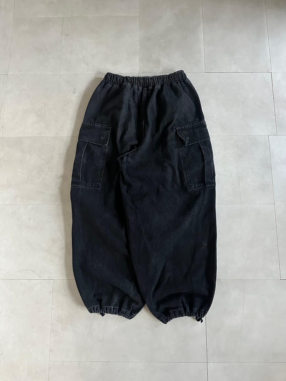 black denim cargo pants 상품이미지9