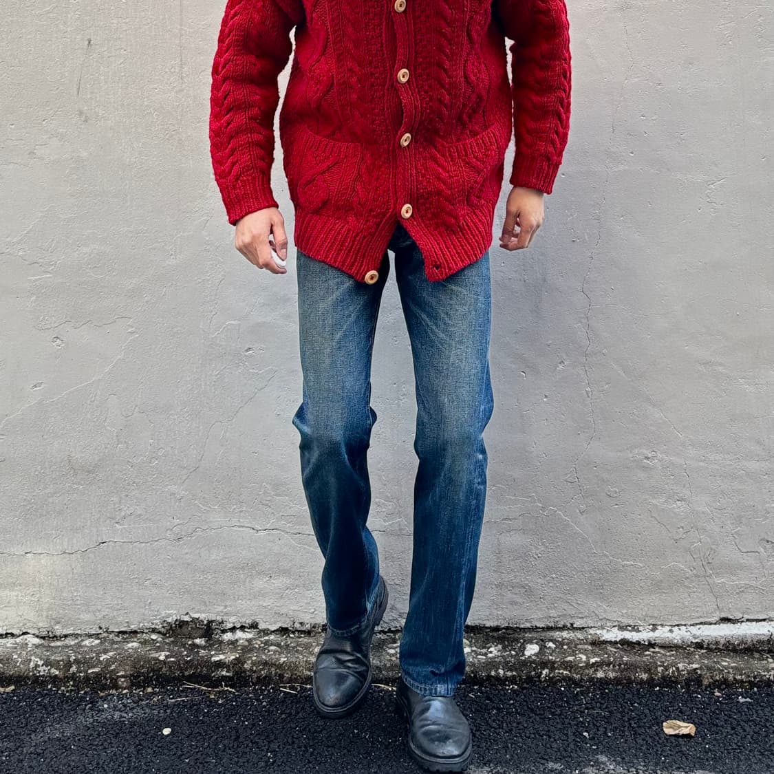 90년대 일본 드님 66타입 셀비지 데님 팬츠 상품이미지3